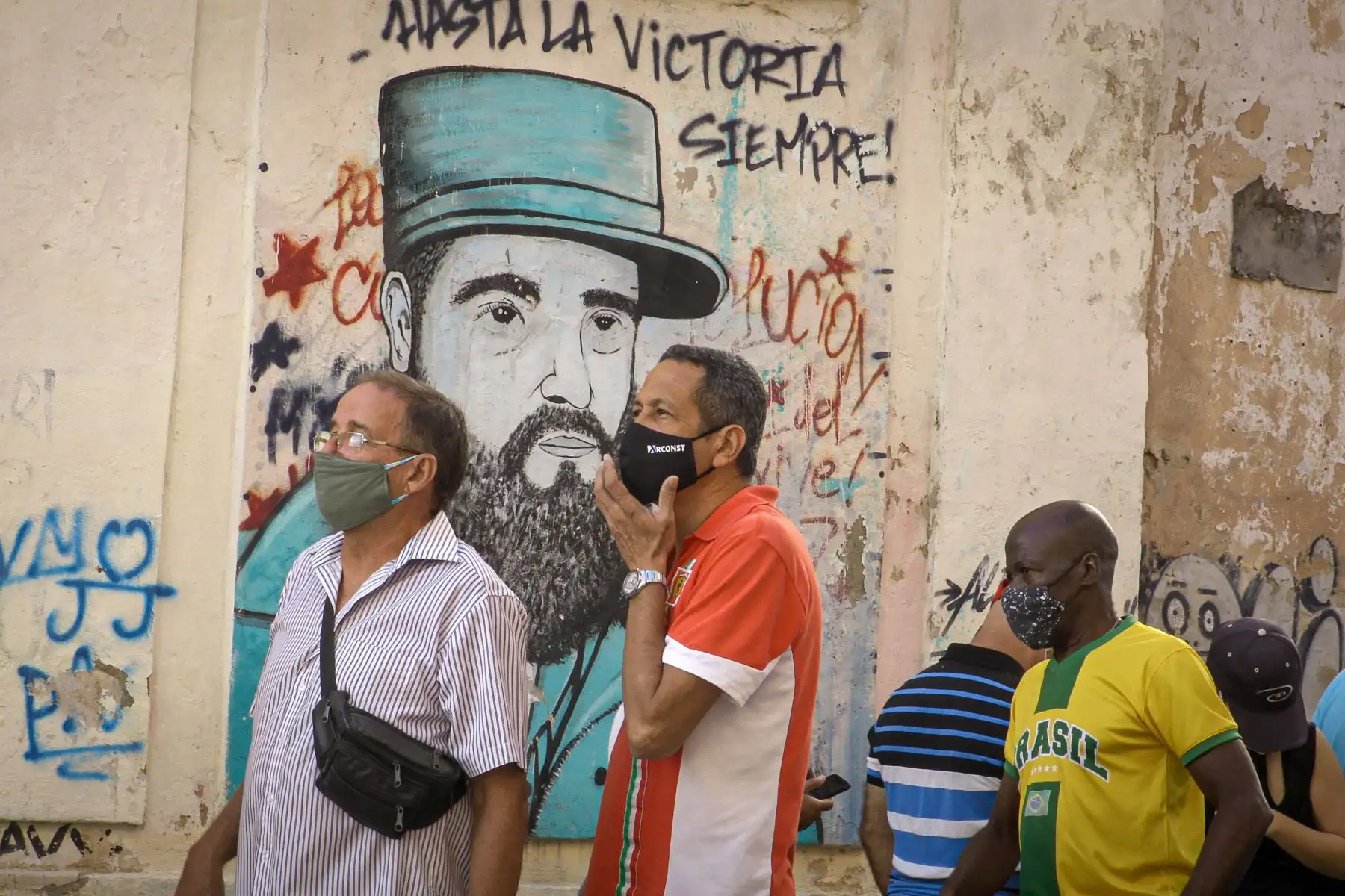 Con una población de 11,2 millones de habitantes, la nación caribeña acumulaba hasta la fecha un total de 2.446 contagios. Foto: AFP