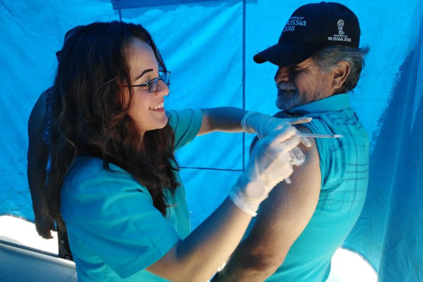La vacunación contra la influenza y el neumococo permite prevenir las infecciones respiratorias agudas. Foto: ANDINA/Difusión