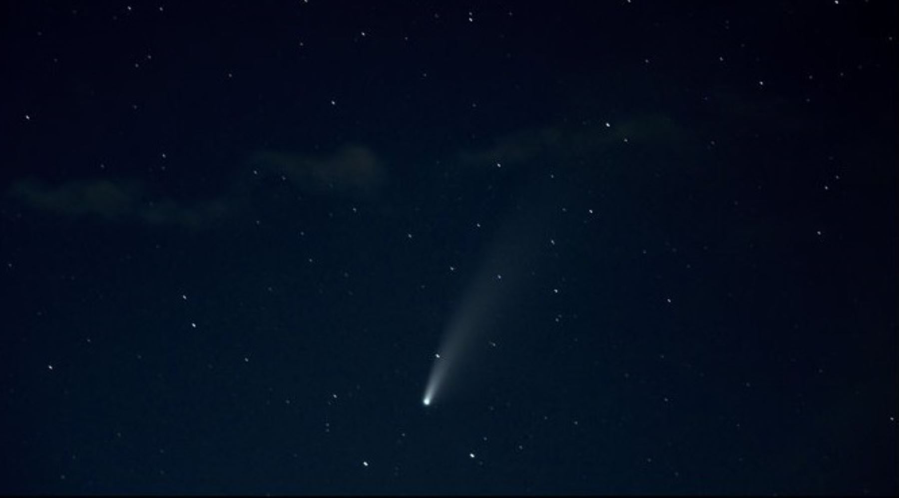 Los peruanos podríamos observar el paso del cometa desde el 23 hasta el 31 de julio (Foto: @nasahqphoto)