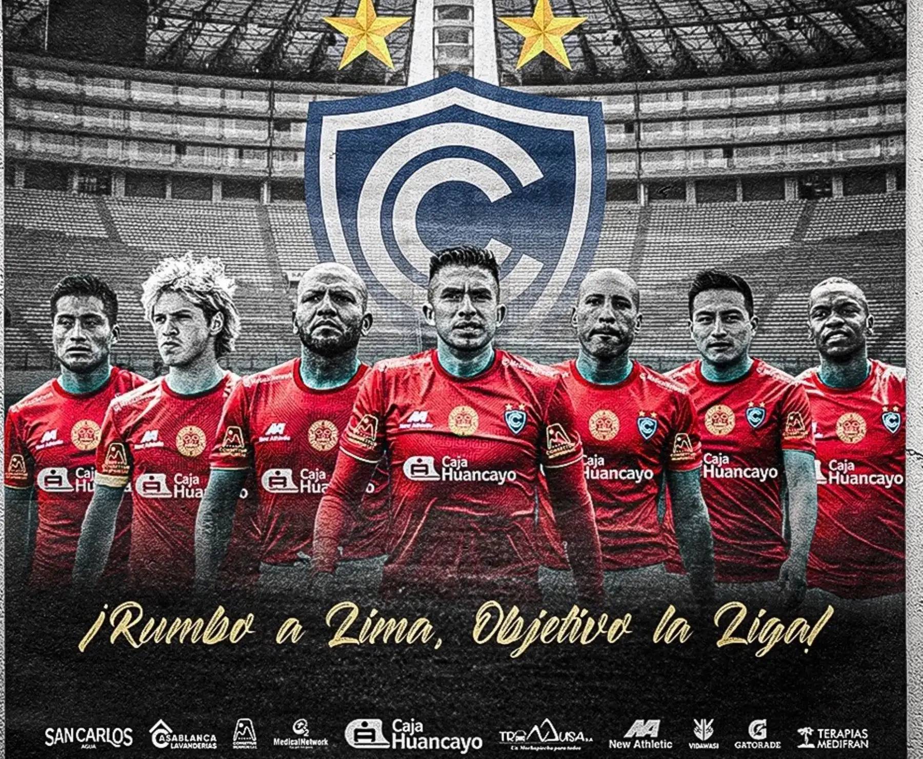 Los jugadores del Cienciano del Cusco llegan hoy a Lima para afrontar la Liga 1 desde el próximo 7 de agosto