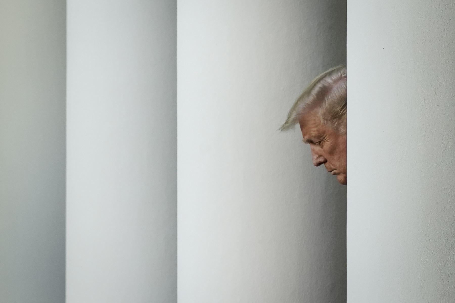 "Probablemente y desafortunadamente va a empeorar antes de que haya una mejora", dijo Trump. Foto: AFP