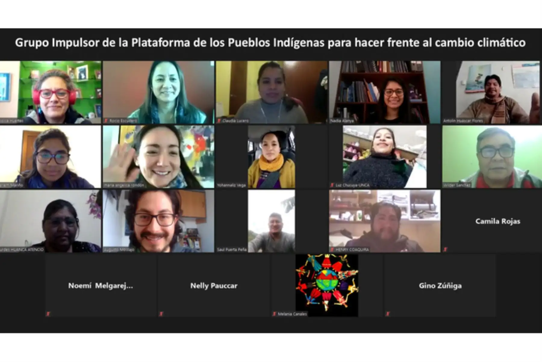 El grupo impulsor de la plataforma de los pueblos indígenas frente al cambio climático sostendrá reunión virtual el 6 de agosto. Foto: ANDINA/Difusión