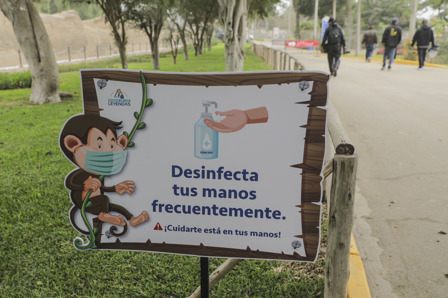 Uso de protocolos de bioseguridad tienen el objetivo de proteger la salud y bienestar de los visitantes ante la próxima reapertura del establecimiento. ANDINA/Municipalidad de Lima