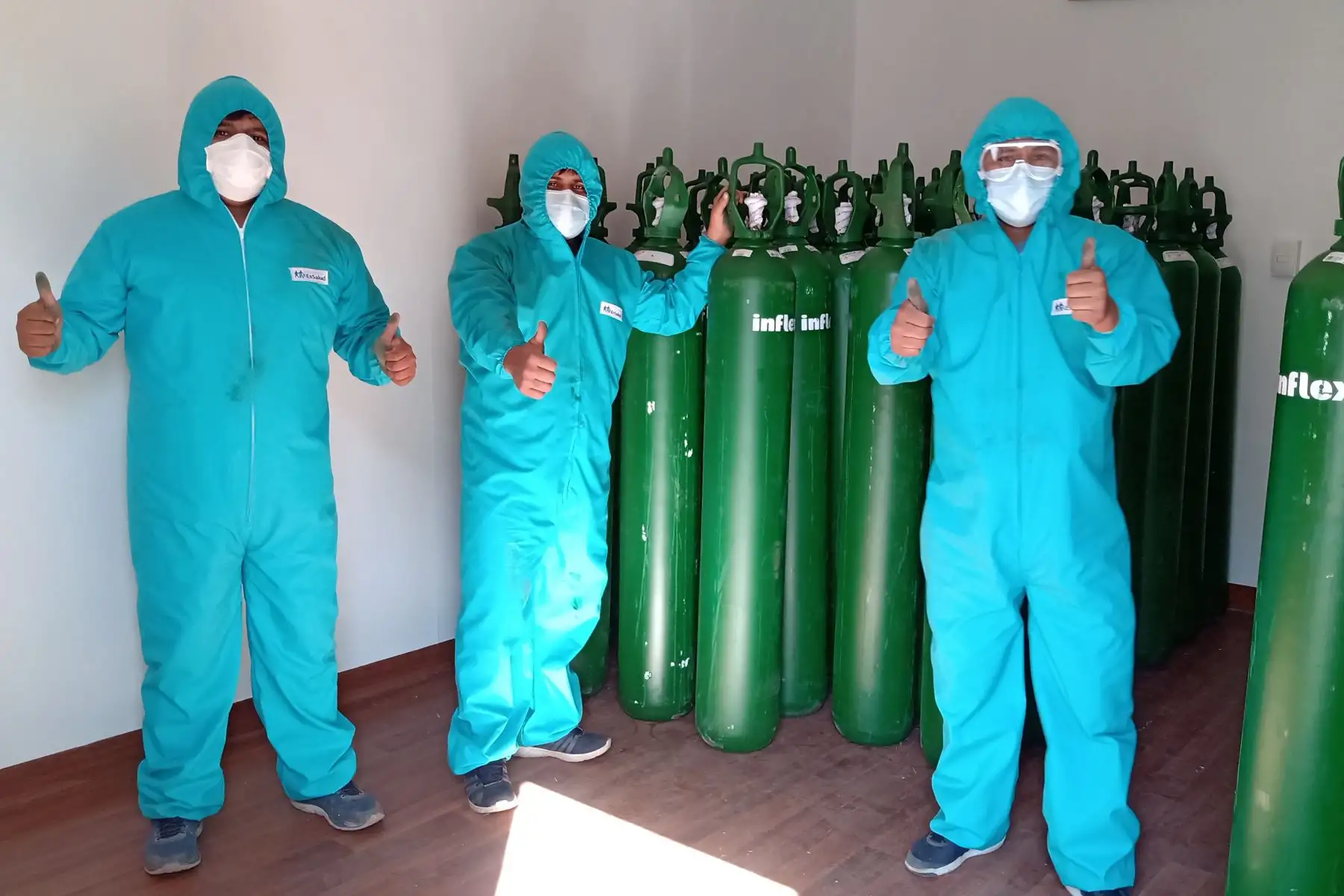 Essalud recibe a primeros pacientes en nuevo hospital Cerro Juli de Arequipa. Afectados por la covid-19 recibirán tratamiento temprano y especializado.
Foto: Essalud