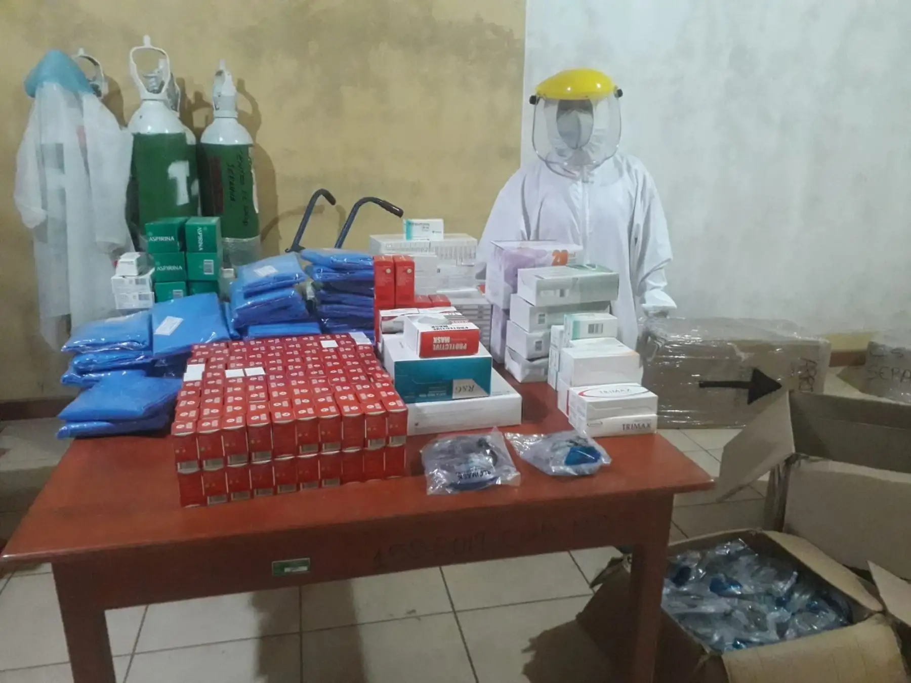 El Ministerio de Cultura entregó medicamentos e implementos de salud para el Puesto de Salud de Santa Rosa de Serjali y la Microred de Sepahua, en Ucayali, para atender a la población indígena de la zona. ANDINA/Difusión