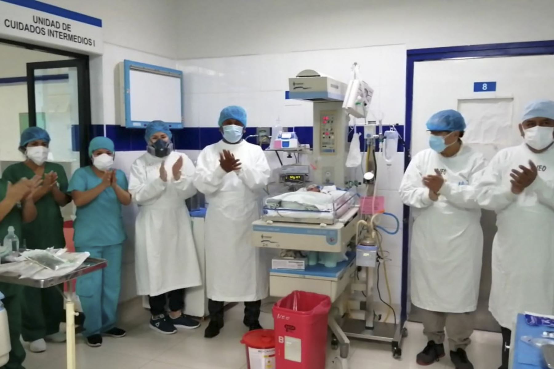 Más de 30 pequeños luchadores permanecieron internados en la unidad de neonatología del Hospital III Chimbote de EsSalud. Foto: ANDINA/Difusión