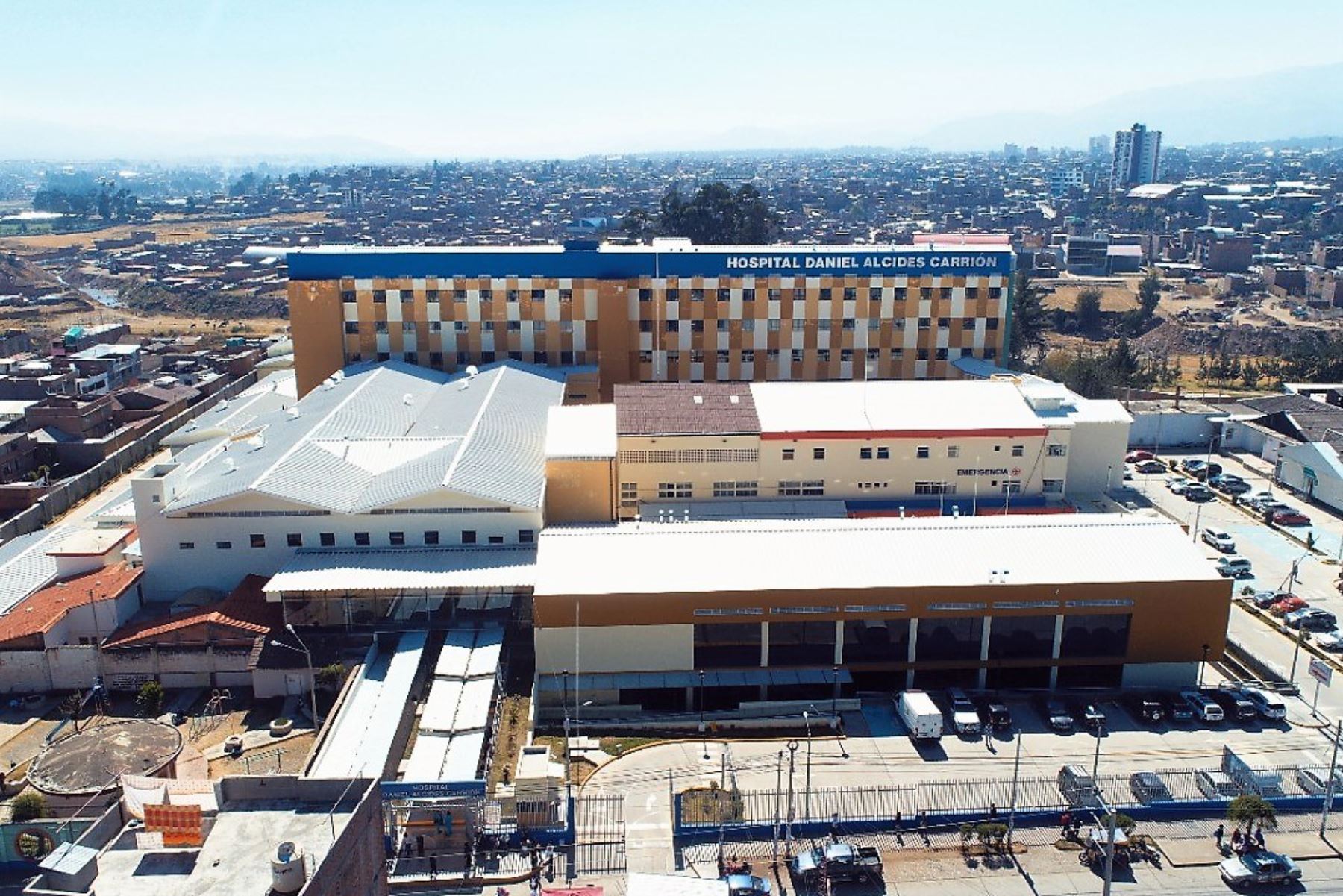 Hospital Daniel Alcides Carrión de Huancayo. Foto: ANDINA/Difusión