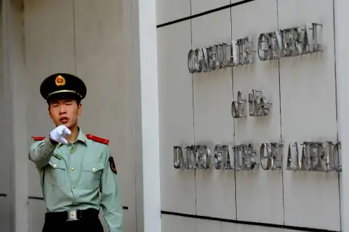 El documento señala que la parte estadounidense lanzó una provocación unilateral el 21 de julio al exigir abruptamente que China cerrara su consulado general en Houston, Texas. Foto: AFP