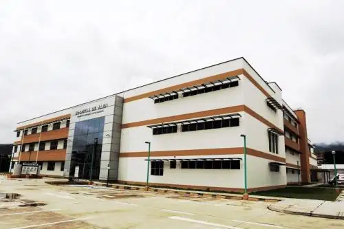 El alcalde de Jaén, Francisco Delgado Rivera, proyectó que en setiembre se tendrá la planta de oxígeno para el hospital regional de la provincia. Foto: ANDINA/Difusión