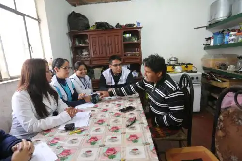 El Instituo Nacional de Salud Mental (INSM) cuenta con 16 trabajadoras sociales que desde inicios de la emergencia sanitaria han encontrado a varios familiares de los pacientes sin trabajo, con dificultades para satisfacer las necesidades básicas o con problemas de violencia familiar. ANDINA/Jhony Laurente