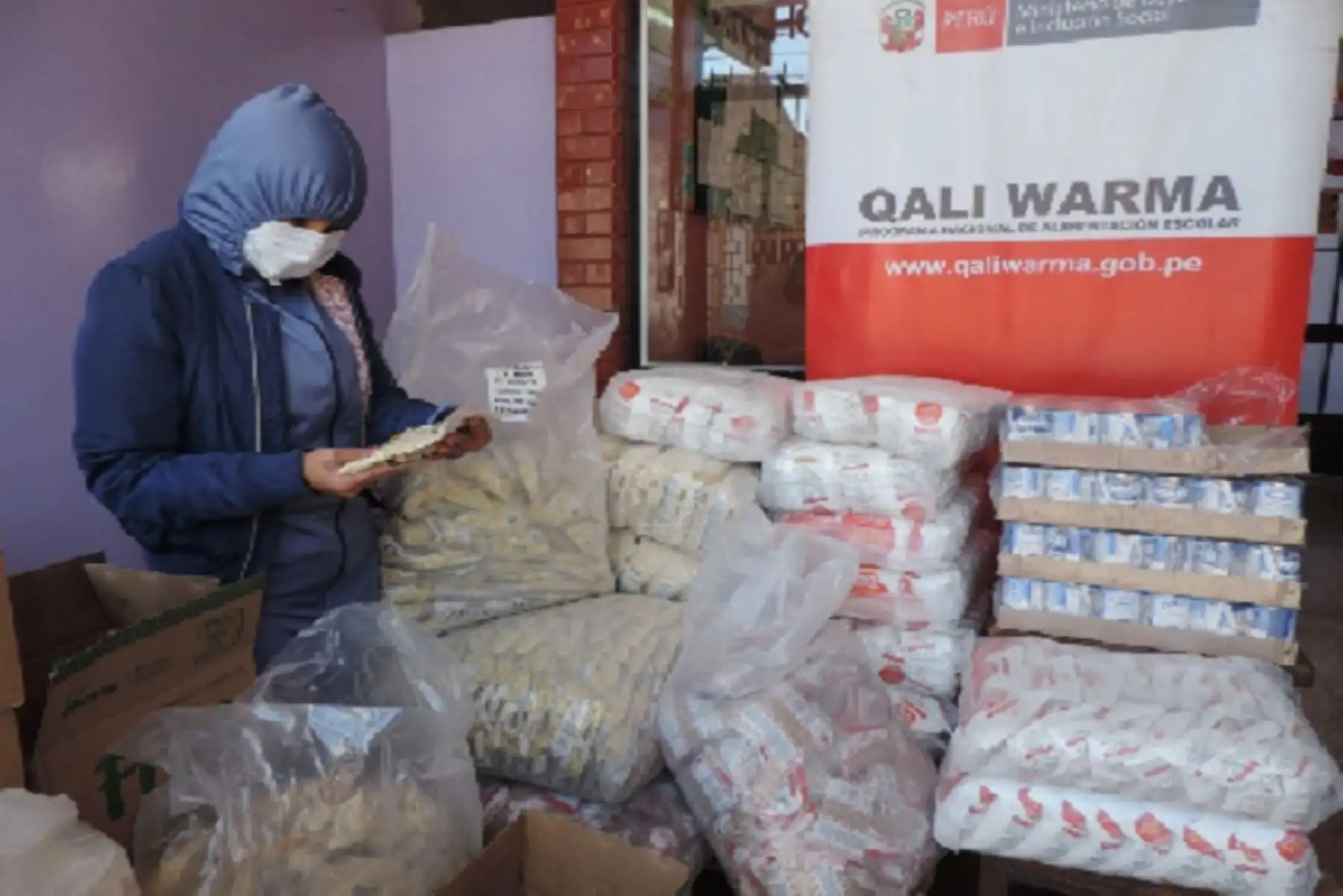 Programa Qali Warma atiende a casi 170,000 escolares de comunidades indígenas. ANDINA/Difusión