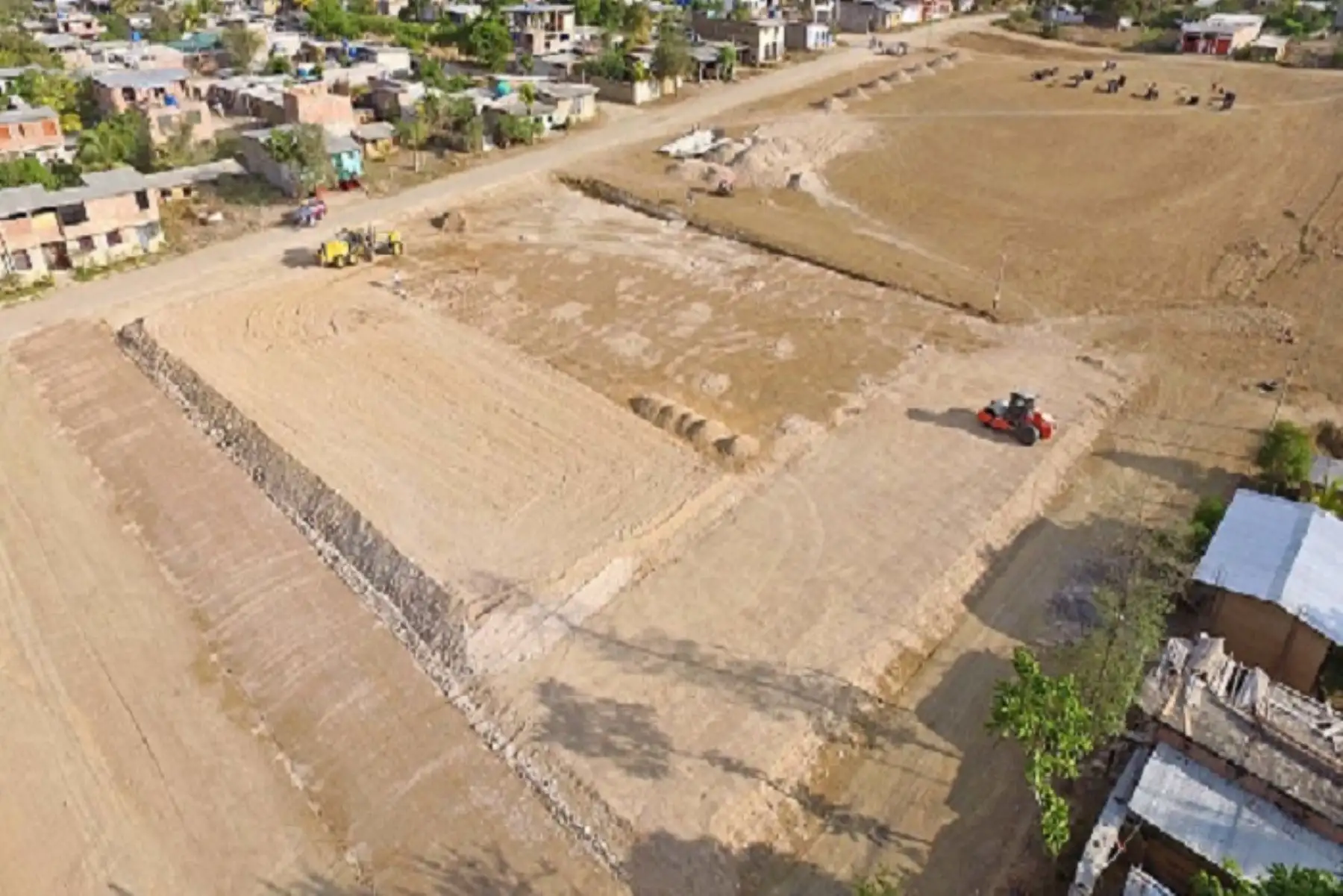El segundo terreno habilitado se ubica frente al estadio San Luis de Bagua Grande, capital de Utcubamba, a dos kilómetros del hospital Santiago Apóstol. Se instalarán 100 camas.