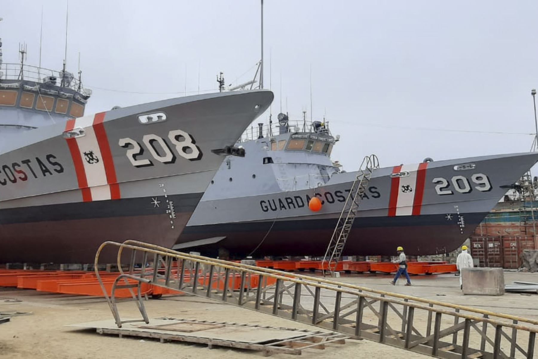 Industria naval del Perú. ANDINA/Difusión