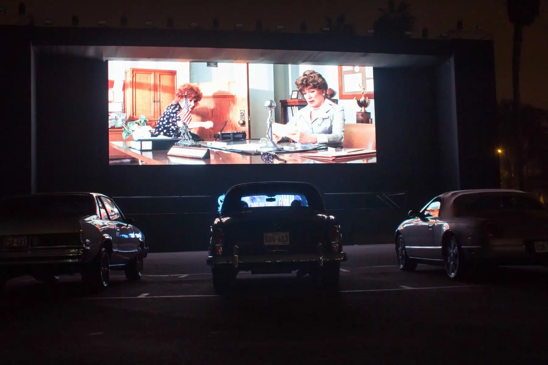 El autocinema en Lima ya es una realidad. El último domingo se realizó la primera función.
