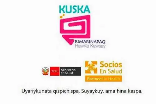 La aplicación Kuska incluye un dispositivo de voz y es compatible con cualquier computadora o dispositivo móvil con acceso a internet. Foto: ANDINA/Difusión