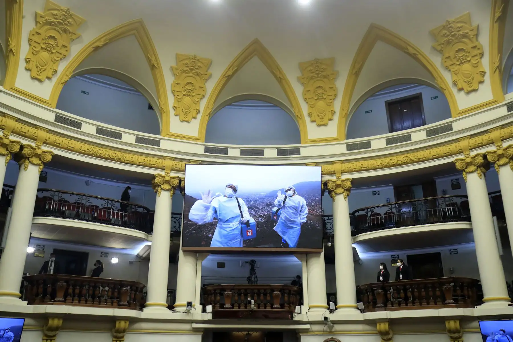 Congreso designó a comisiones de anuncio y de recibo del Presidente de la República.
