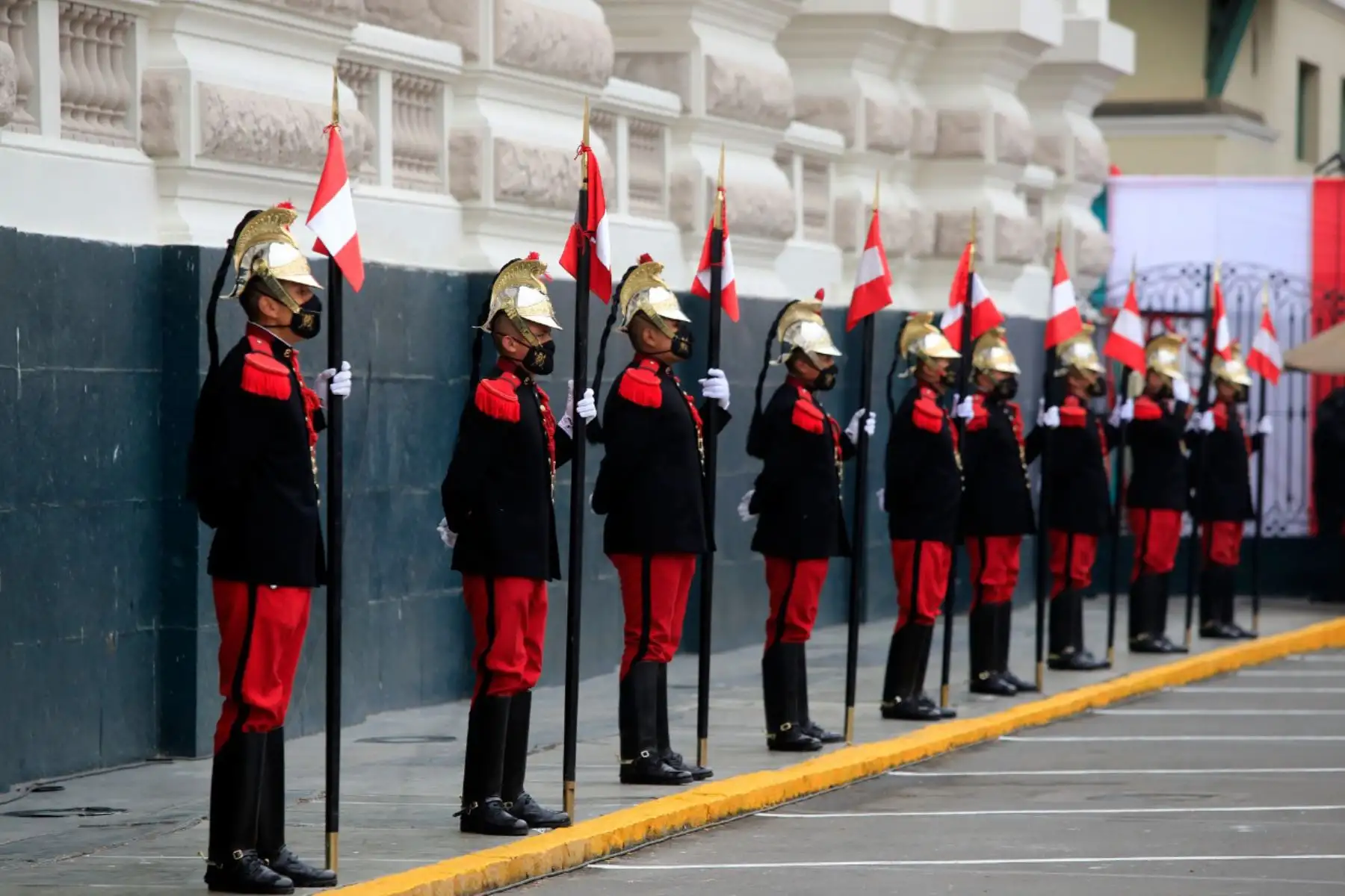 Desde 1904, la Guardia de Caballería del Presidente de la República es el Regimiento de Caballería "Mariscal Domingo Nieto",del Ejército del Perú. 
Foto: ANDINA/Prensa Presidencia