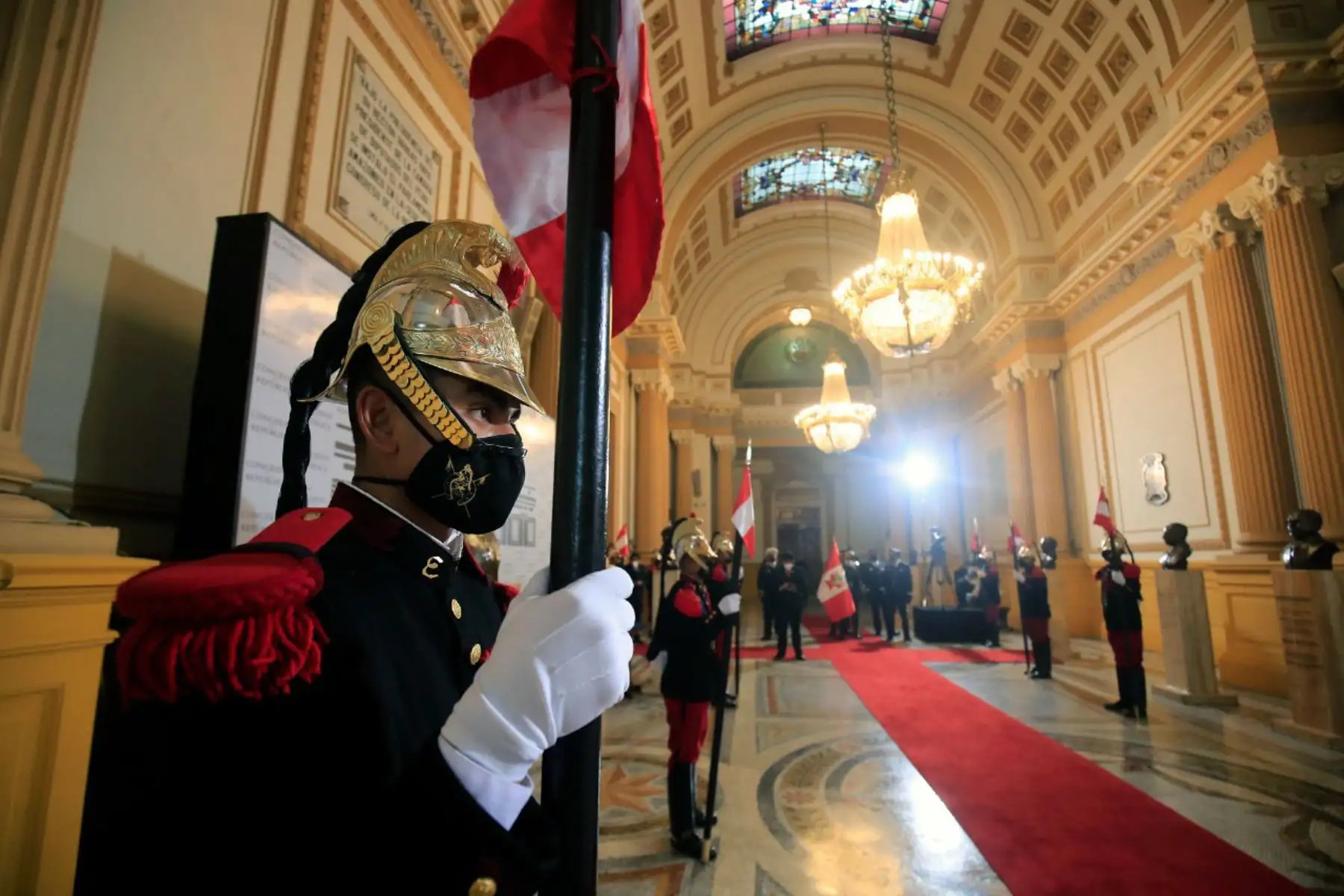 Desde 1904, la Guardia de Caballería del Presidente de la República es el Regimiento de Caballería "Mariscal Domingo Nieto",del Ejército del Perú. 
Foto: ANDINA/Prensa Presidencia