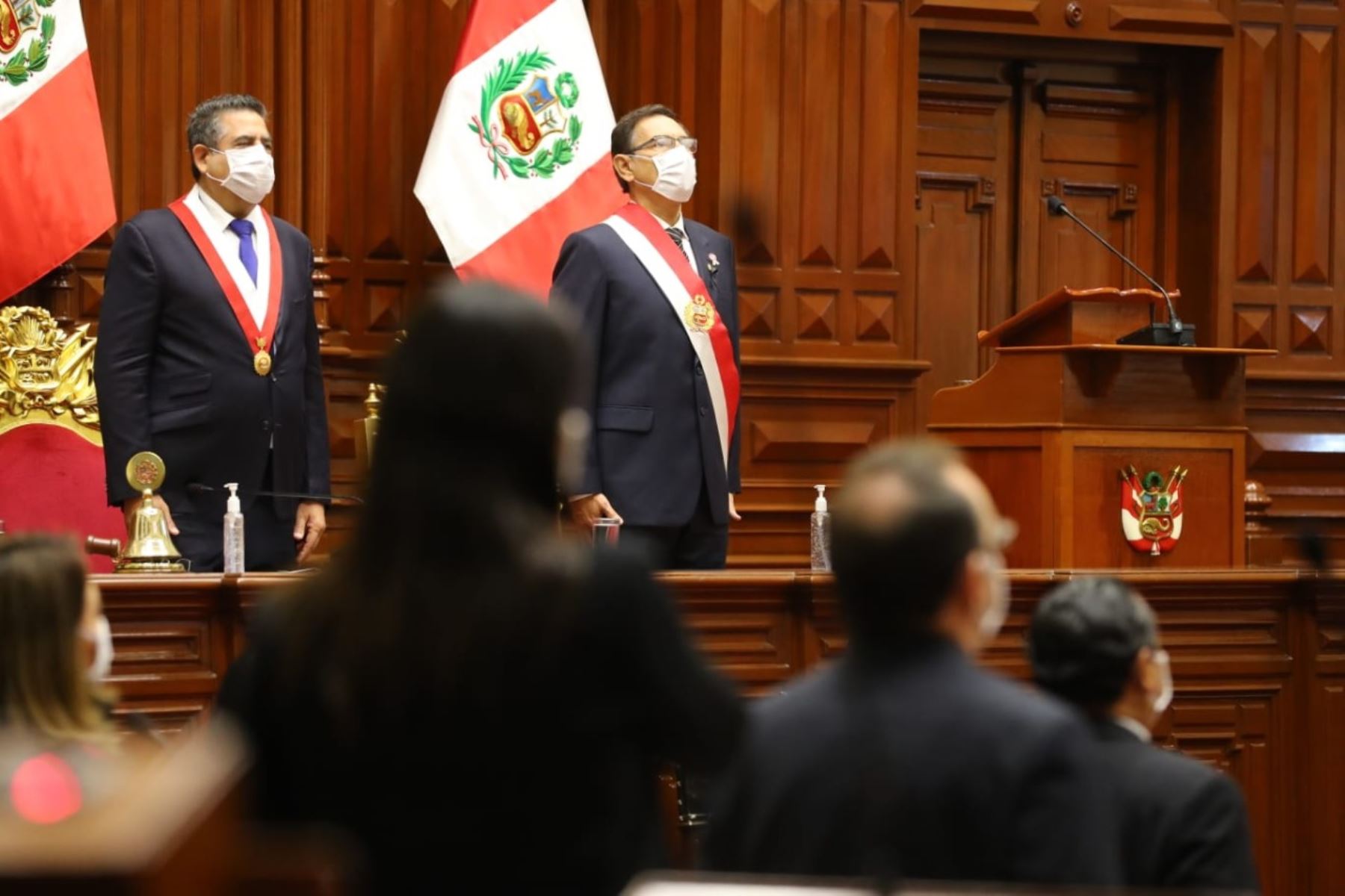 Presidente Vizcarra dirige Mensaje a la Nación por Fiestas Patrias.