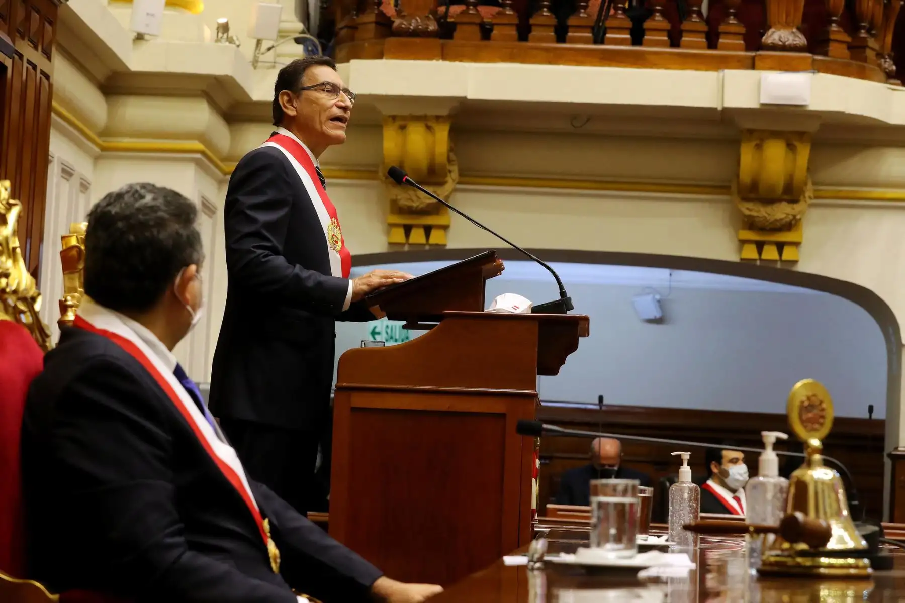 Presidente Vizcarra dirige Mensaje a la Nación por Fiestas Patrias.