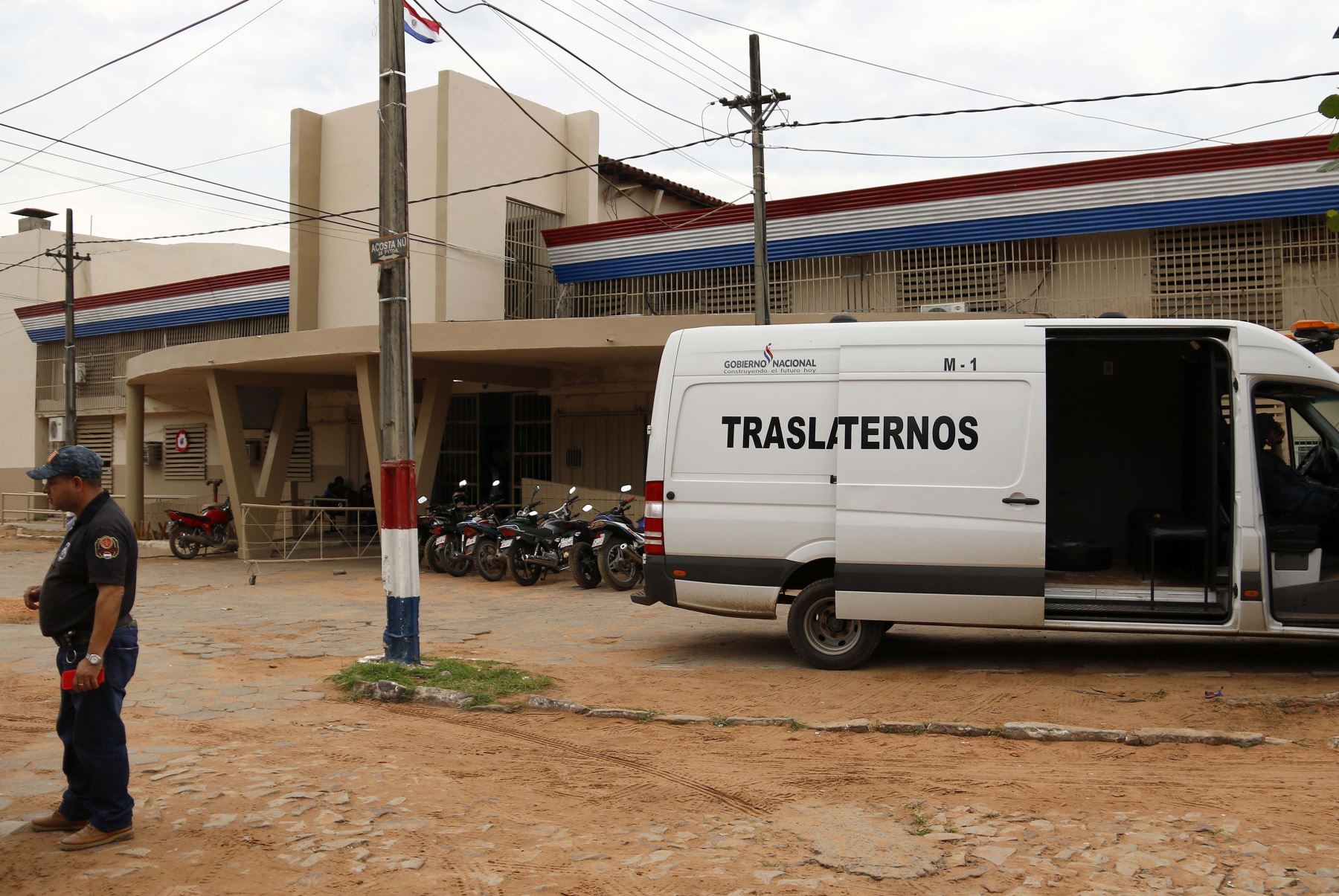 Vista de la fachada de la Penitenciaria Nacional Tacumbú, este lunes, en Asunción (Paraguay). Foto: EFE