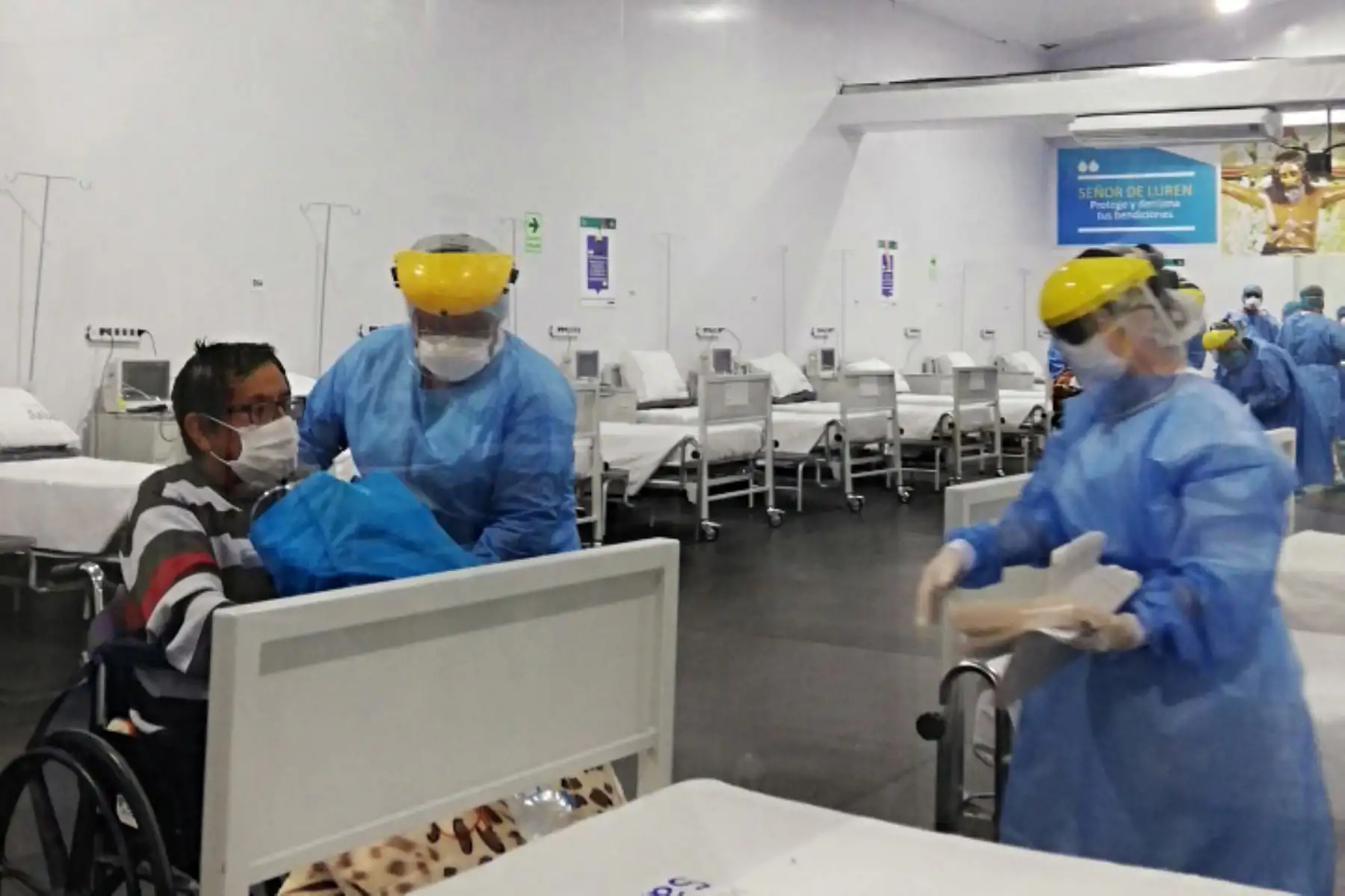 Minsa pone en funcionamiento 80 camas de hospitalización en Ica.
Foto: Difusión