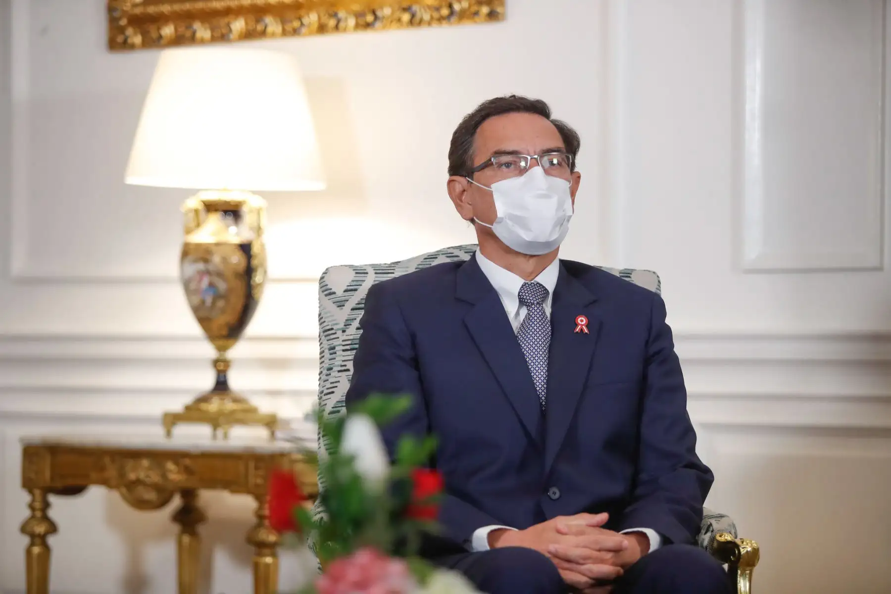 Desde Palacio de Gobierno, el Mandatario junto a su esposa, la primera dama, Maribel Díaz, asisten de manera remota a esta reunión organizada por el Concilio Nacional Evangélico del Perú (Conep) y la Unión de Iglesias Cristianas Evangélicas del Perú (Unicep). 

Foto:ANDINA/Prensa Presidencia