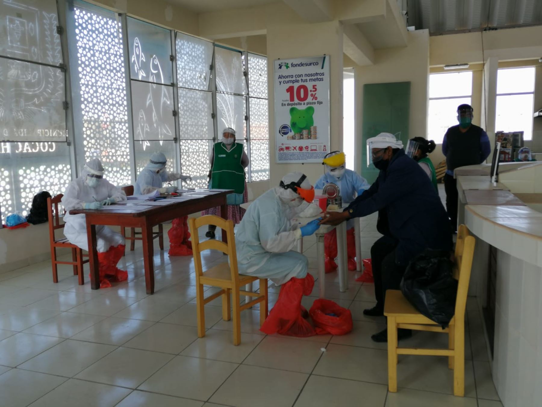 Minsa pone en funcionamiento primer nivel de atención de salud en Arequipa y capacita a profesionales de la salud para mejorar atención a pacientes covid-19. ANDINA/Difusión