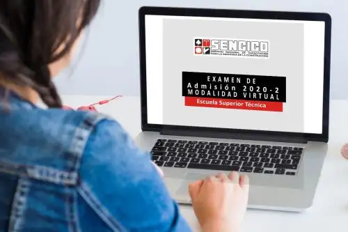 Sencico realizará simulacros para su examen virtual de admisión. Foto: ANDINA/Difusión.