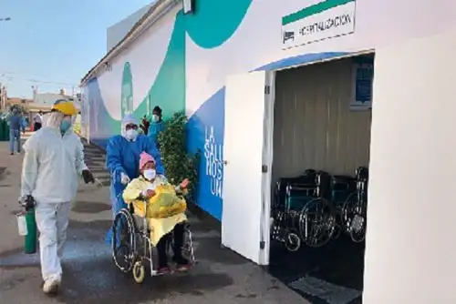 La instalación de este ambiente temporal comprendió aproximadamente un mes y estuvo a cargo de su brazo ejecutor,  el Programa Nacional de Inversiones en Salud (Pronis).