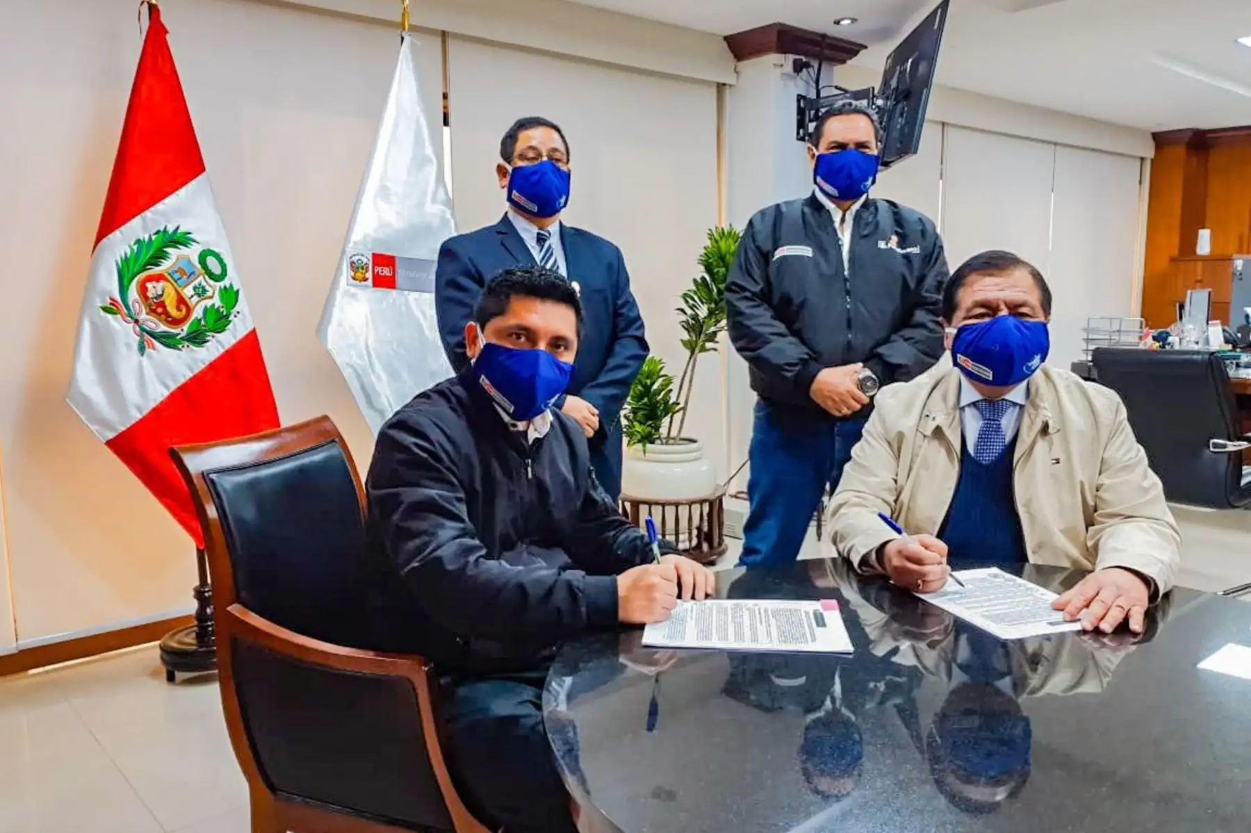 Ministerio del Interior aportará recursos para reforzar la seguridad ciudadana en el distrito de La Esperanza, Trujillo. ANDINA/Difusión