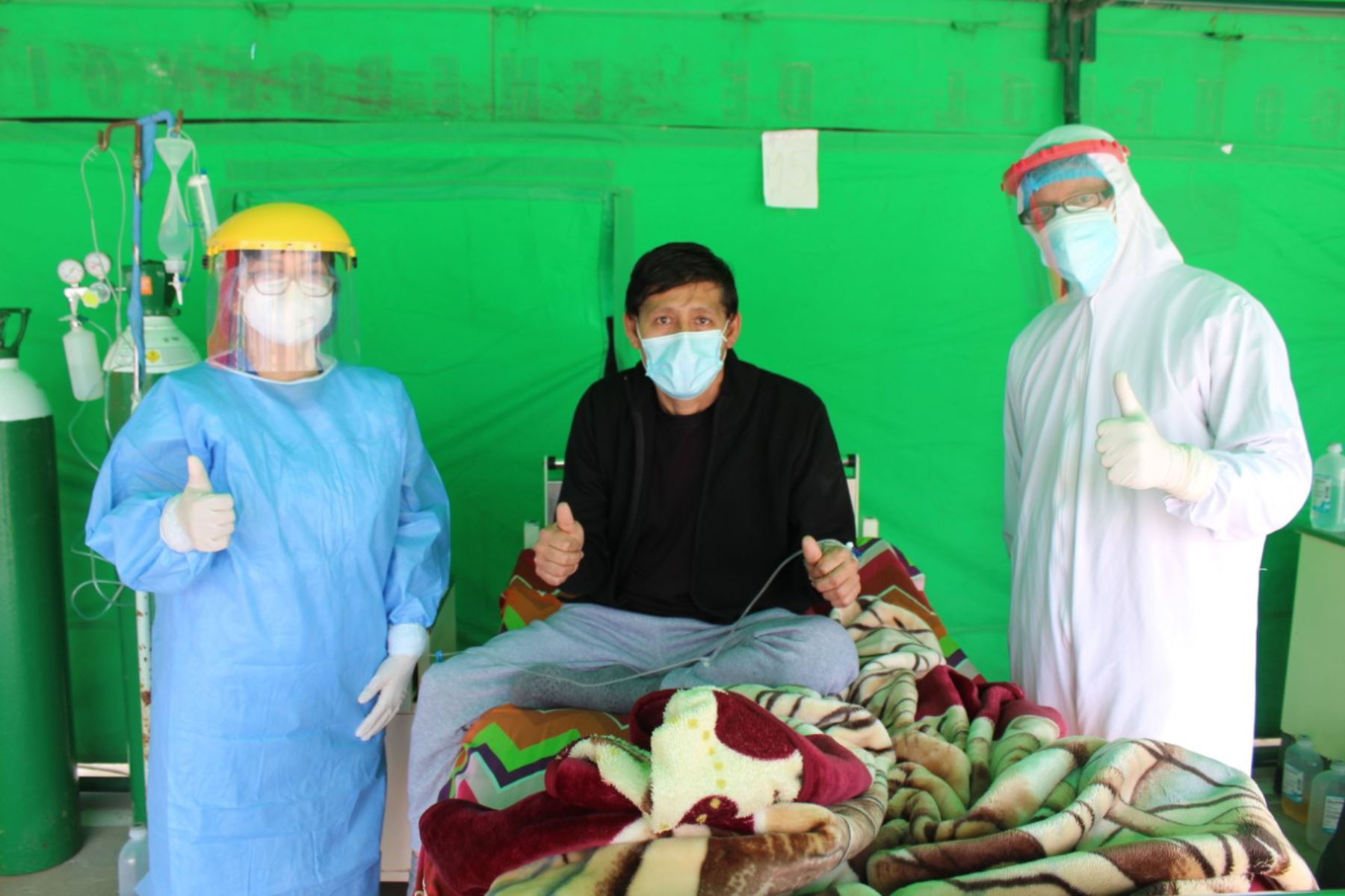 Dos pacientes con diabetes en Chimbote (Áncash) le ganaron la batalla al covid-19. Foto: ANDINA/Difusión