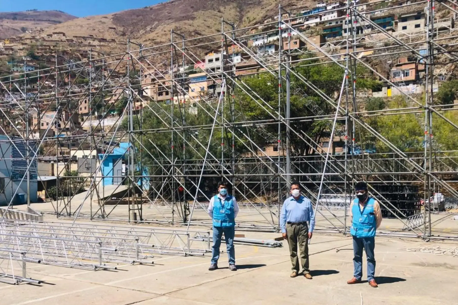 Hoy se inició la implementación de la nueva Villa EsSalud Huánuco, que entrará en funcionamiento el 10 de agosto. Foto: EsSalud