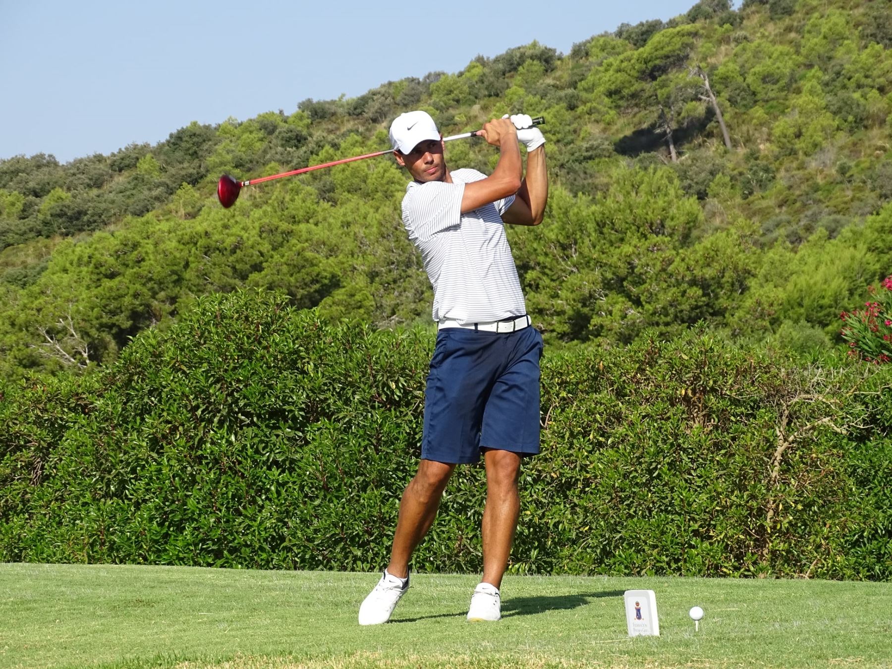 Rafa Nadal, con un total de 146 golpes (+2), concluyó en la cuarta posición en el Campeonato Absoluto de Golf de Baleares