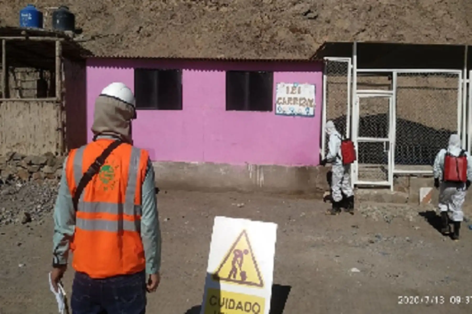 La actividad organizada por el proyecto Tía María se desarrolló durante seis días en los espacios públicos de Valle Arriba, Chucarapi y Pampa Blanca, del valle de Tambo.