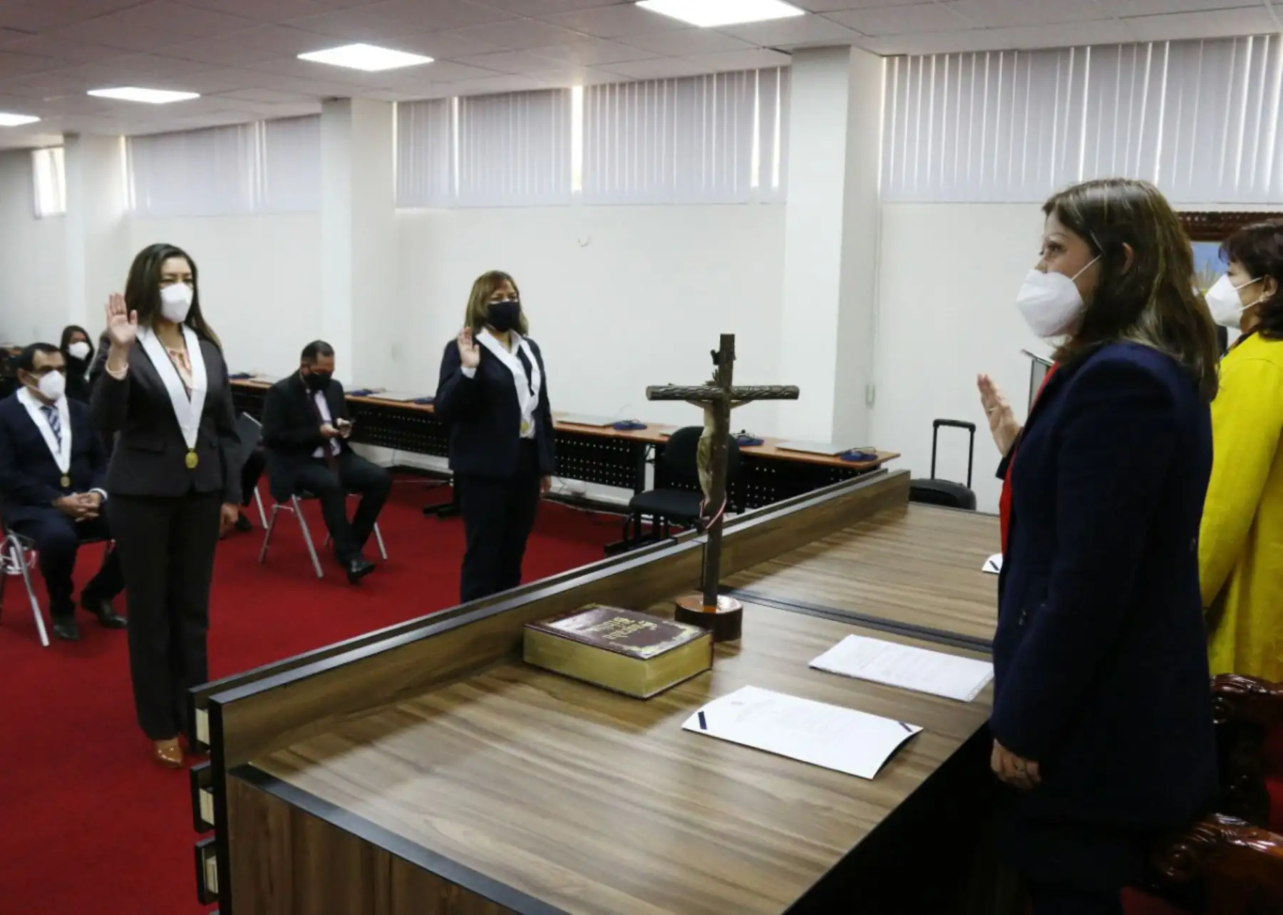 Corte del Callao inauguró seis juzgados para atención de violencia contra la mujer.