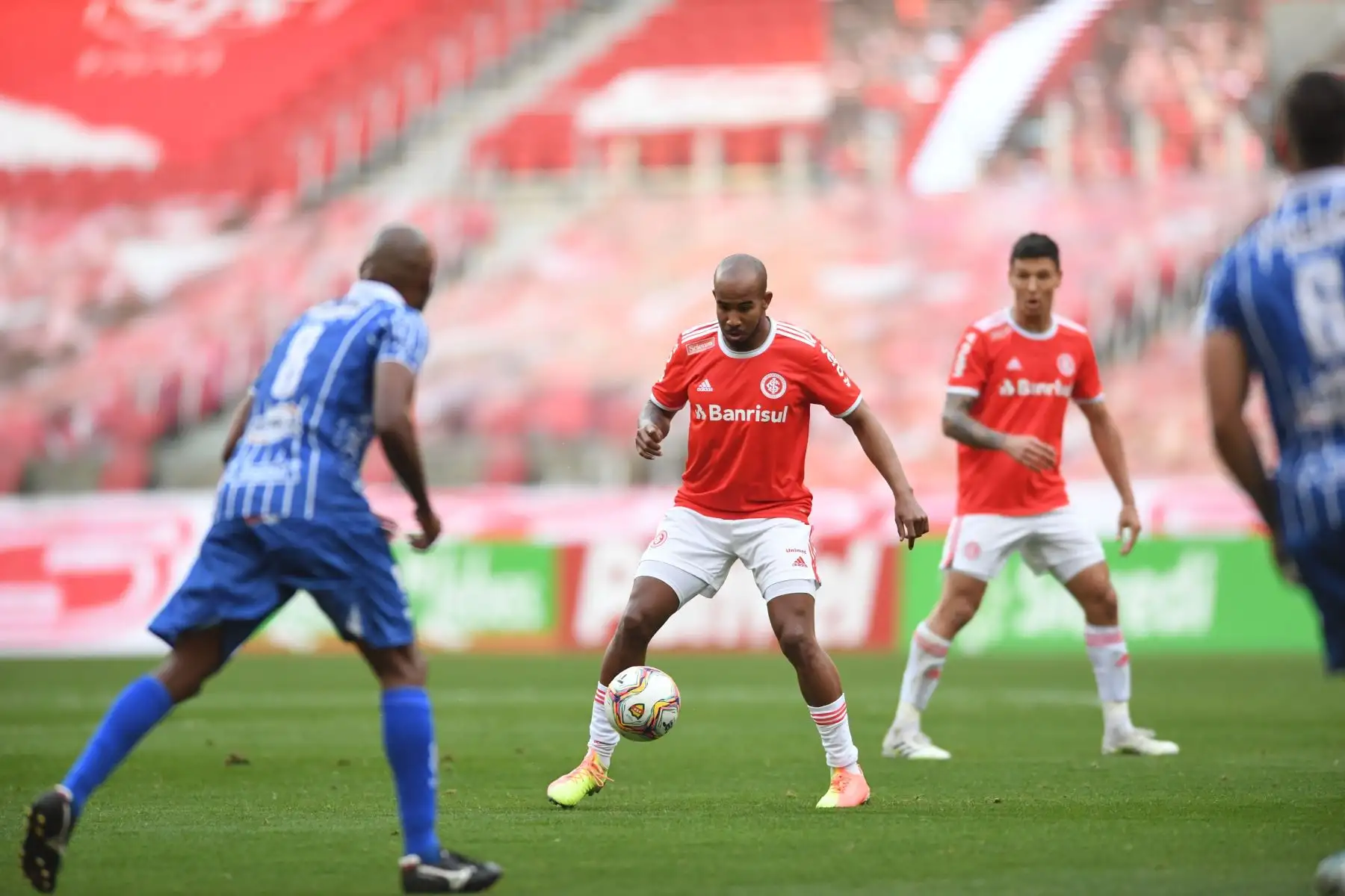 Internacional derrotó 4-0 a Esportivo de Bento por la semifinal del campeonato Gaúcho. Foto: @SCInternacional