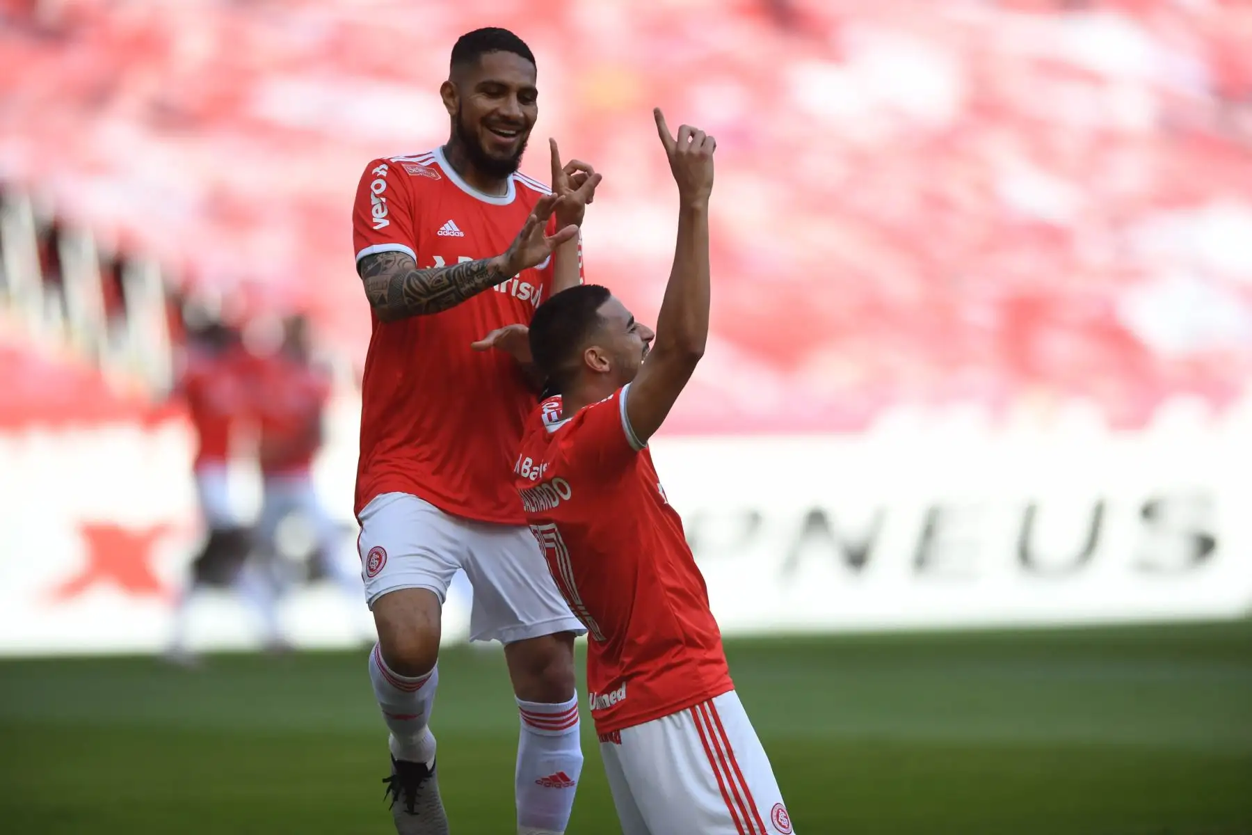 Internacional derrotó 4-0 a Esportivo de Bento por la semifinal del campeonato Gaúcho. Foto: @SCInternacional