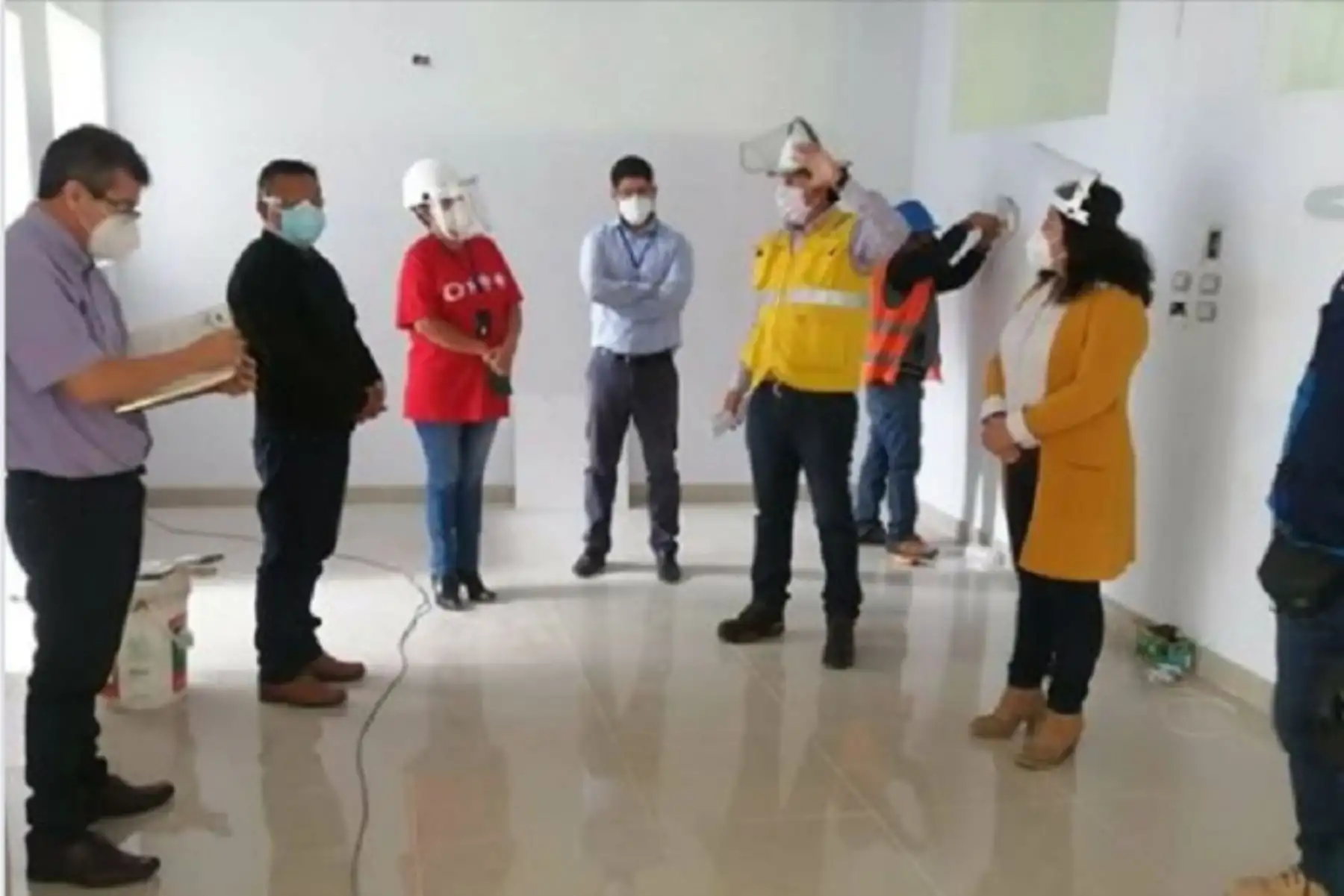 Hospital de Campaña covid-19 tendrá capacidad para 30 camas de hospitalización y contará con una planta de oxígeno para abastecer con este insumo a las personas que presenten complicaciones respiratorias.