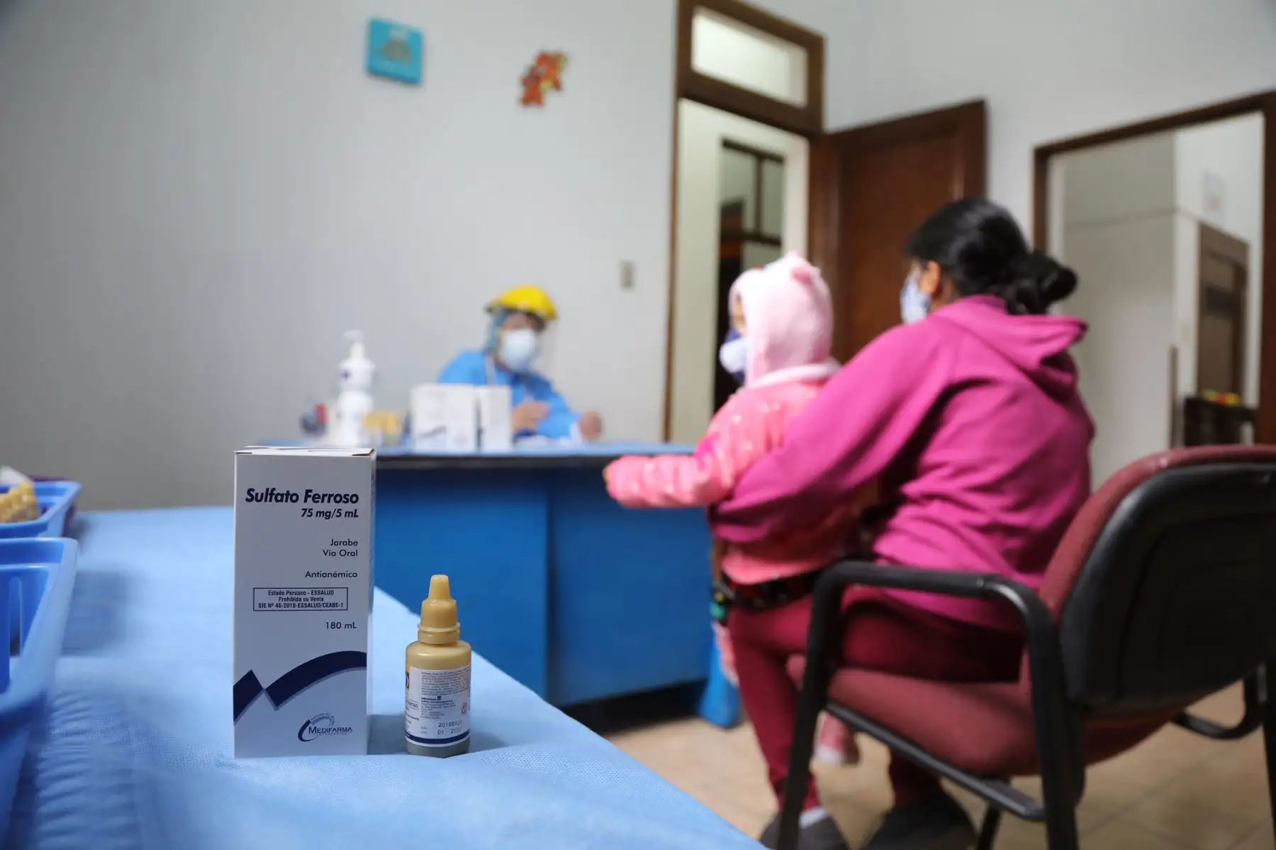 Red asistencial Rebagliati reactiva programa de inmunización y control de anemia para niños menores de 5 años

Foto: Essalud
