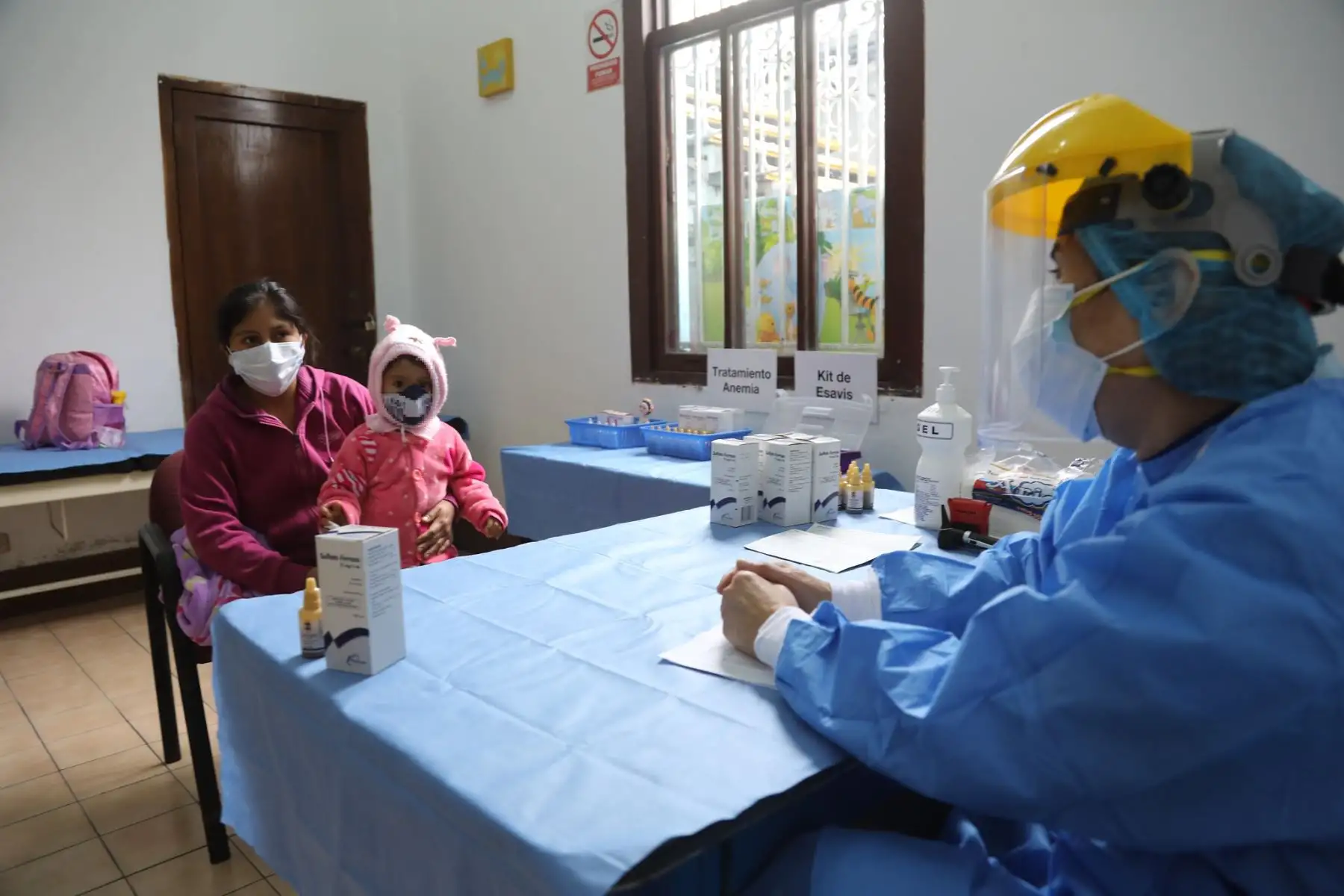 Red asistencial Rebagliati reactiva programa de inmunización y control de anemia para niños menores de 5 años

Foto: Essalud