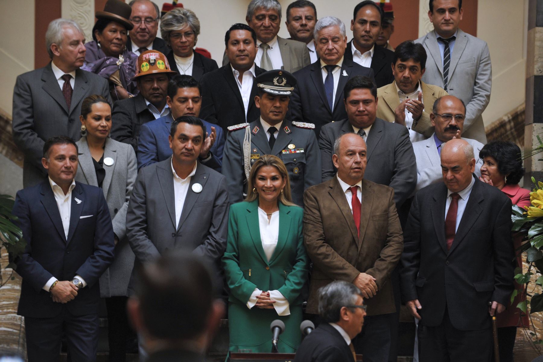 Esa semana también se confirmó el contagio del ministro transitorio de Desarrollo Productivo y Economía Plural, José Abel Martínez. Foto: AFP