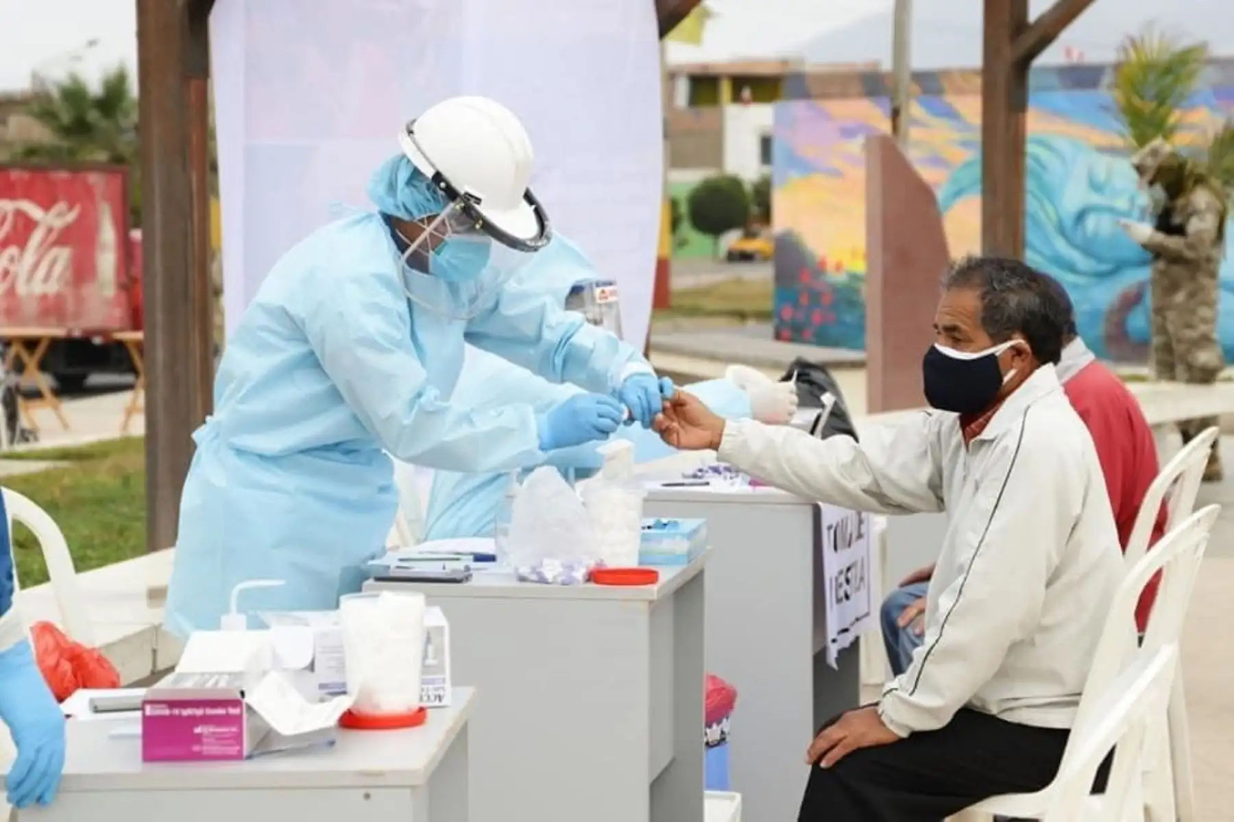 Campañas de salud focalizadas en los distritos de Santa y Coishco, región Áncash. ANDINA/Difusión