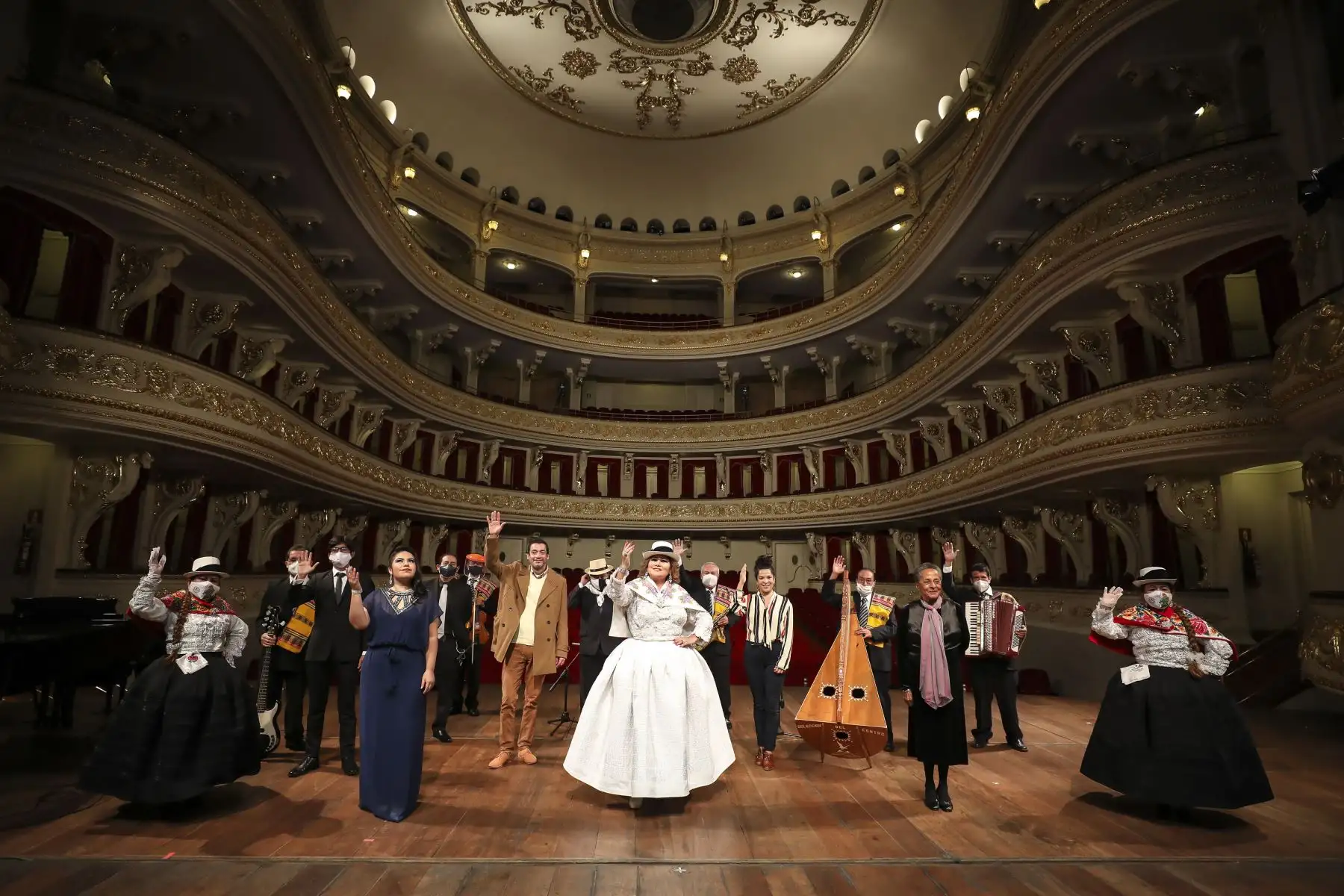 Municipalidad de Lima conmemoró los 100 años del Teatro Municipal, con una programación cultural. Foto.ANDINA/MLM