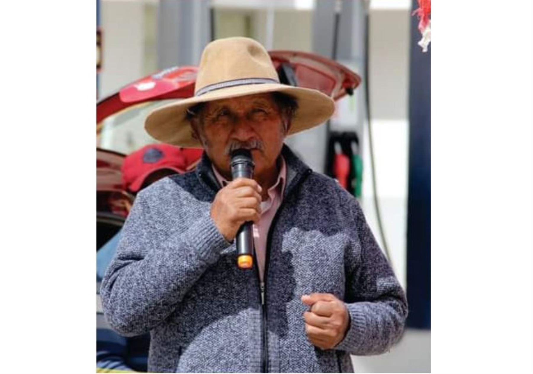 Policía Nacional confirma la muerte del alcalde de distrito de Pallpata, Alfonso Villagra, por insuficiencia respiratoria cuando era trasladado a la ciudad de Cusco. ANDINA/Difusión