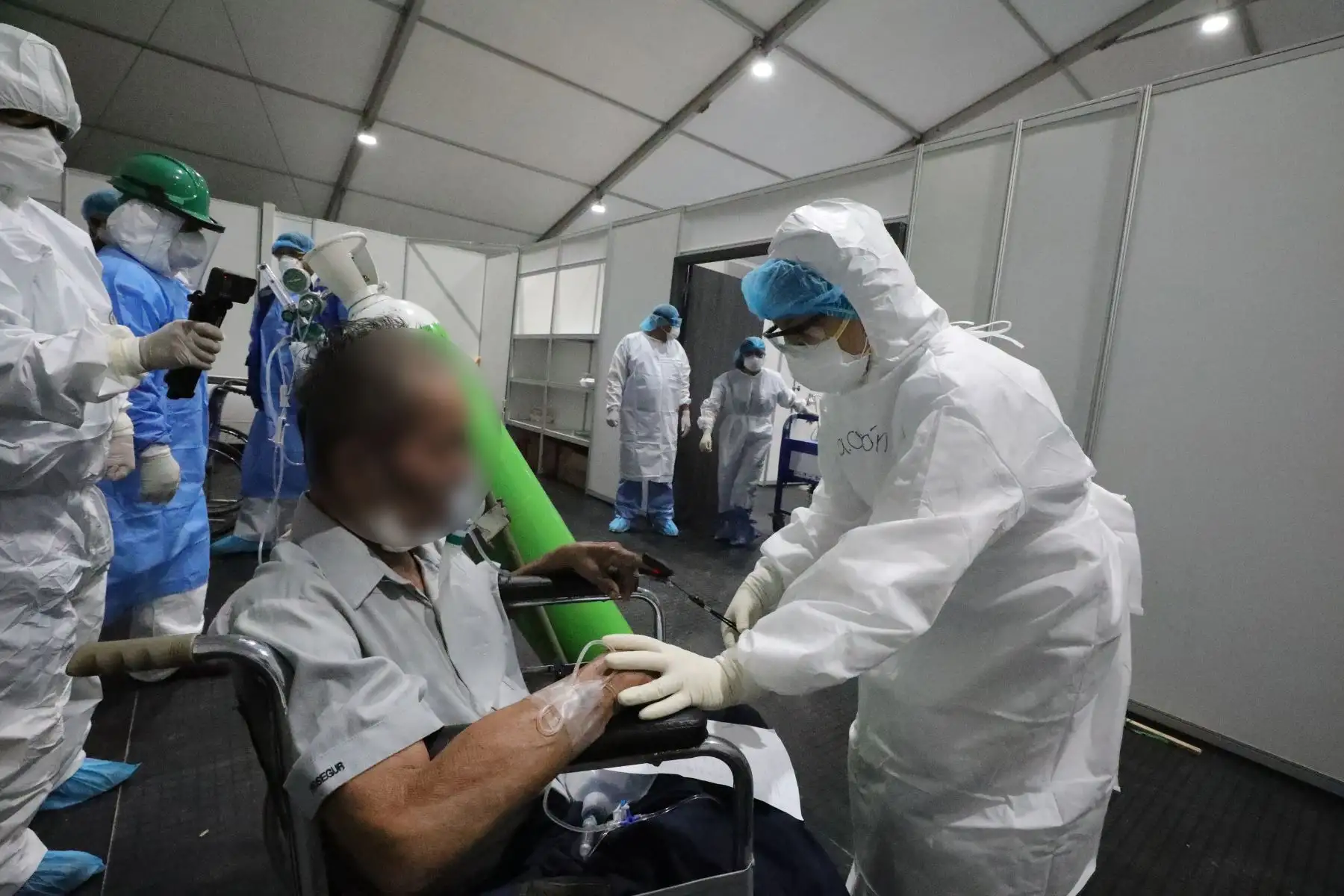 Las villas EsSalud Moquegua e Ilo ya albergan a los primeros 20 pacientes covid-19 y se espera que en dos semanas puedan superar la enfermedad. Foto: ANDINA/Difusión