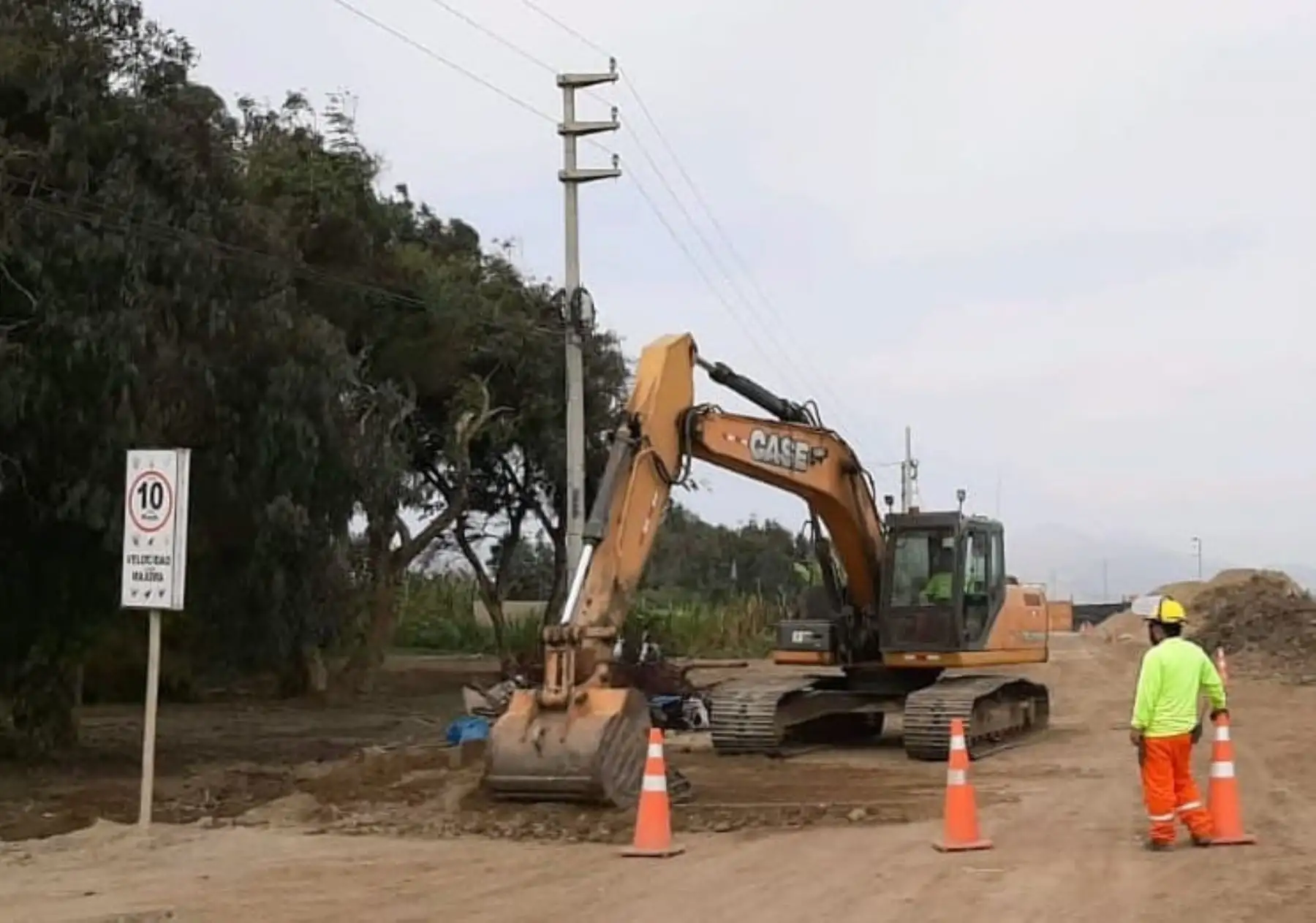 Reinician trabajos para reconstruir dos puentes en la Panamericana Norte, a la altura de las regiones de Áncash y Lima. Foto: Difusión/MTC