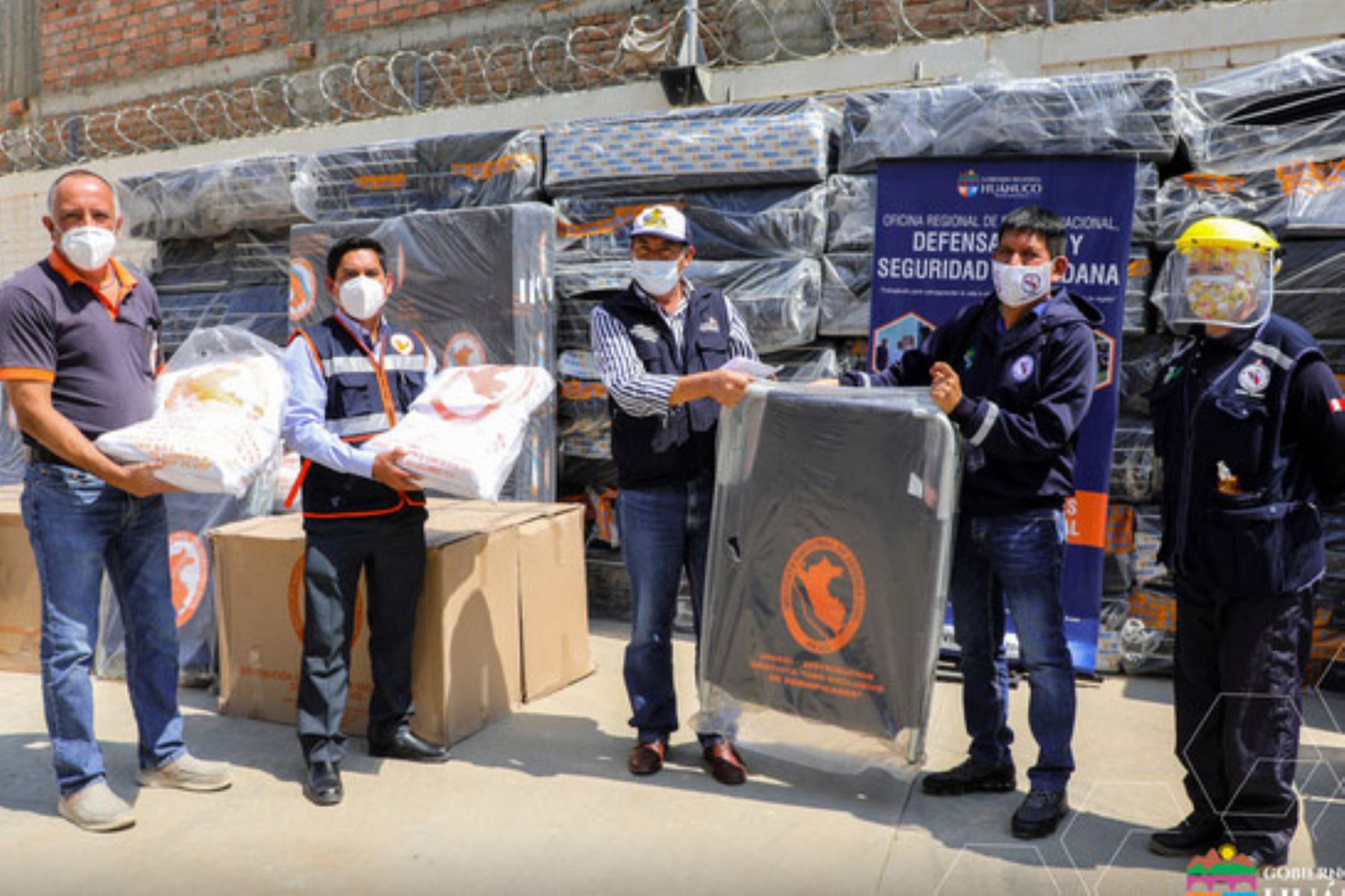 La Diresa Huánuco recibió ayuda humanitaria para fortalecer la lucha contra el covid-19. Foto: ANDINA/Difusión
