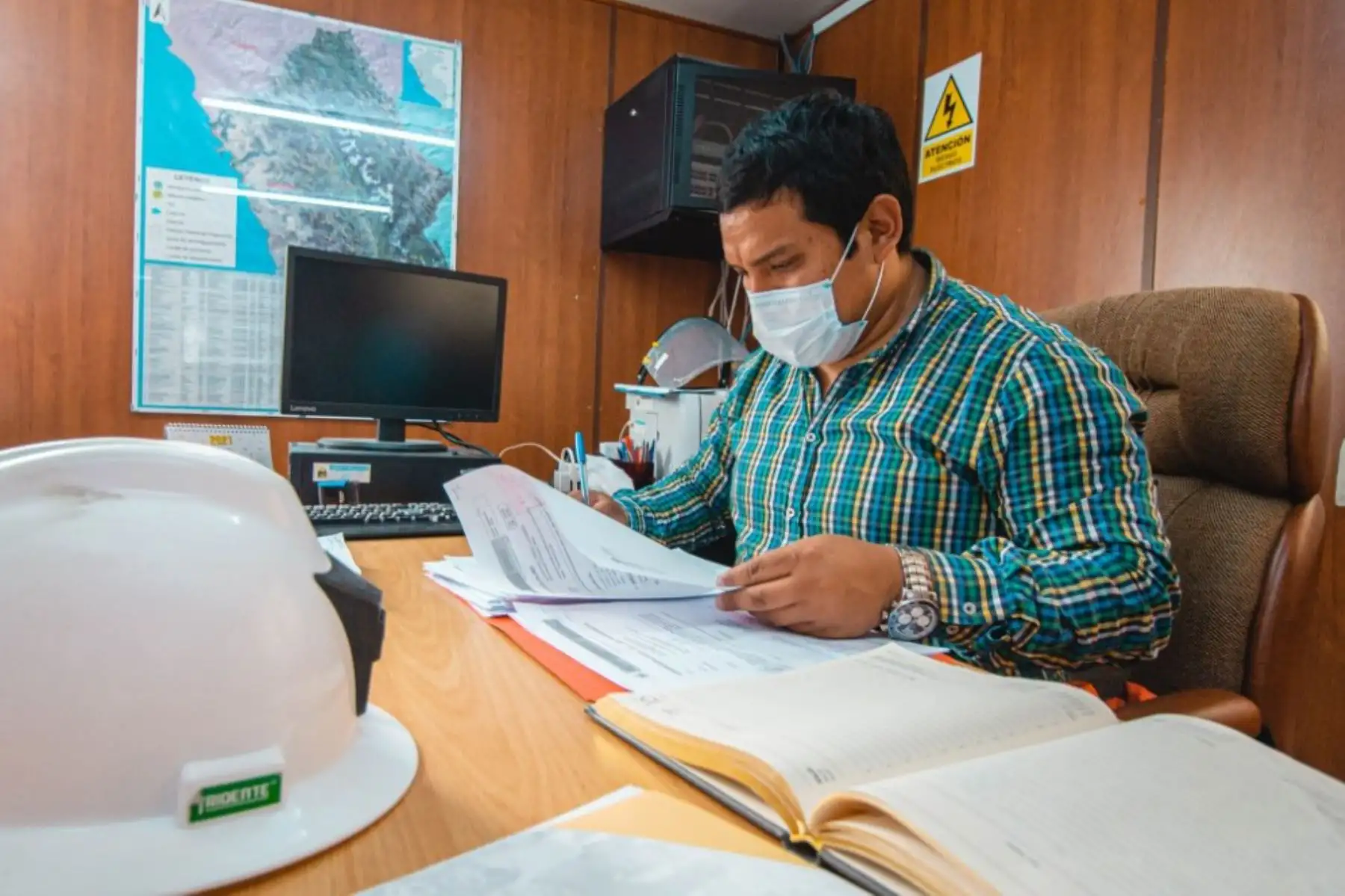 Director regional de Energía, Minas e Hidrocarburos de Áncash, Paolo Andrés Alzamora.