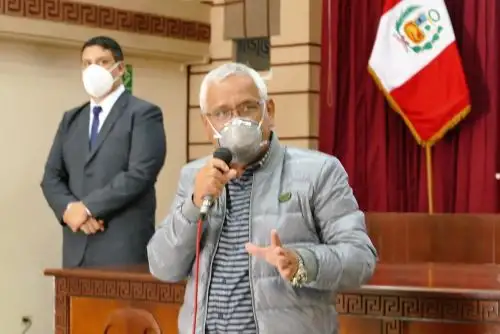 Anselmo Lozano, gobernador regional de Lambayeque. ANDINA/Difusión